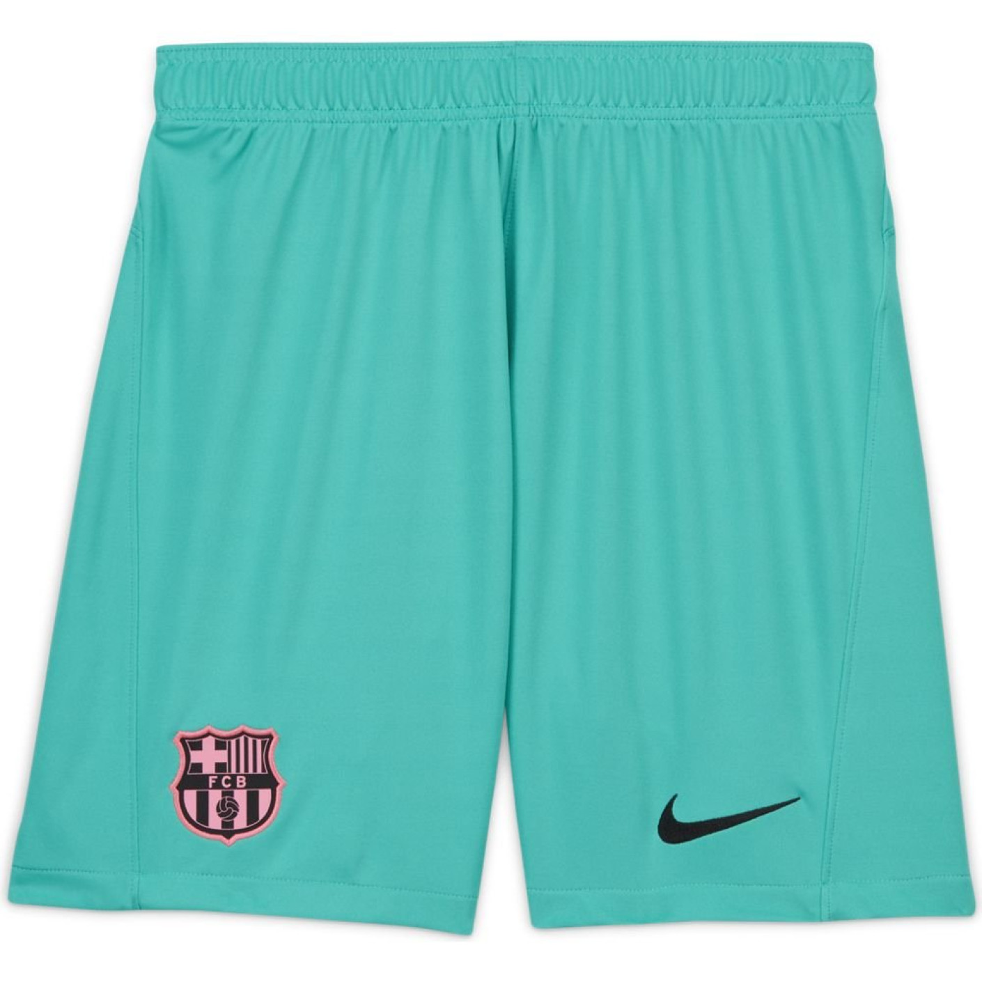 Nike FC Barcelona 3rd Voetbalbroekje 2020-2021 Groen