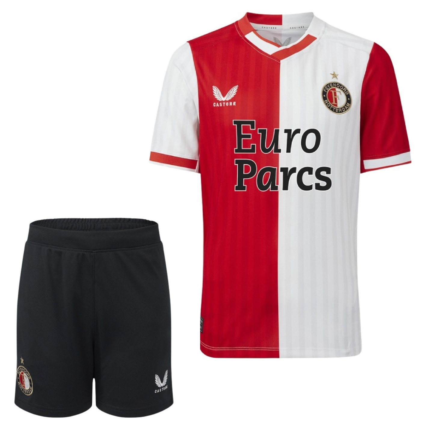 Castore Feyenoord Thuistenue 2023-2024 Kids