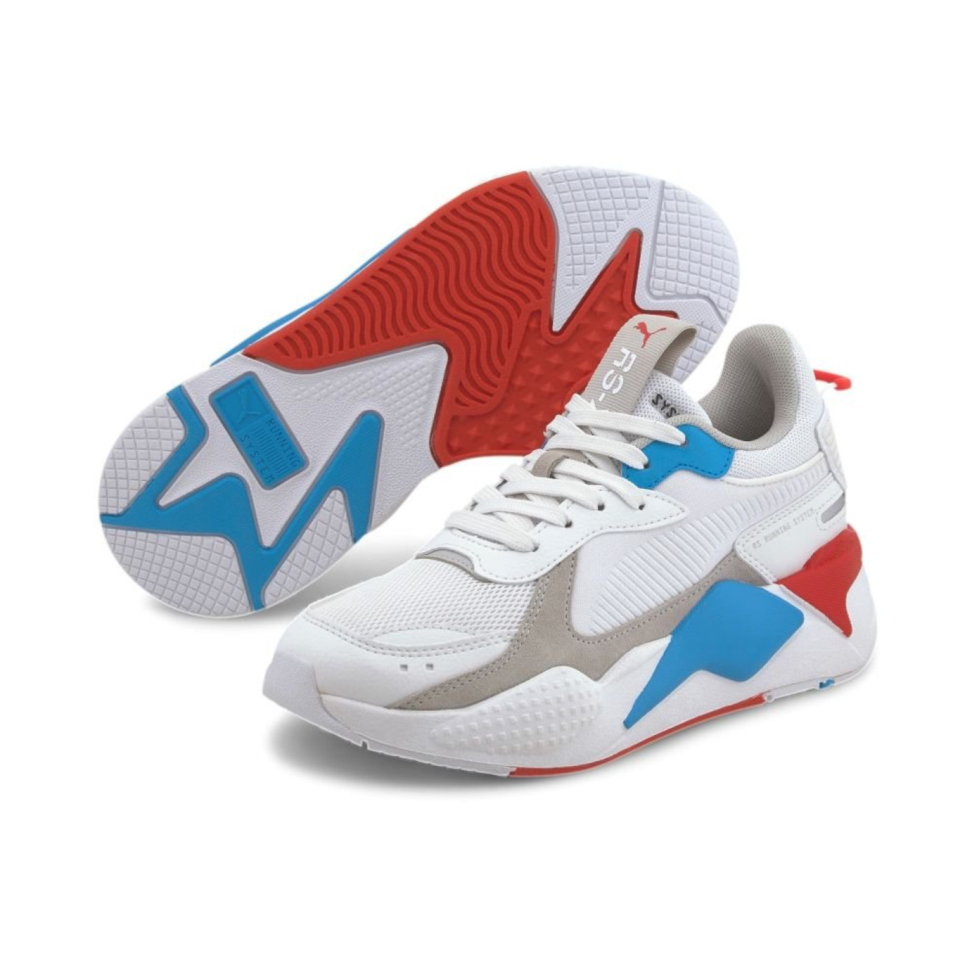 PUMA RS-X Monday Sneaker Kids Wit Rood