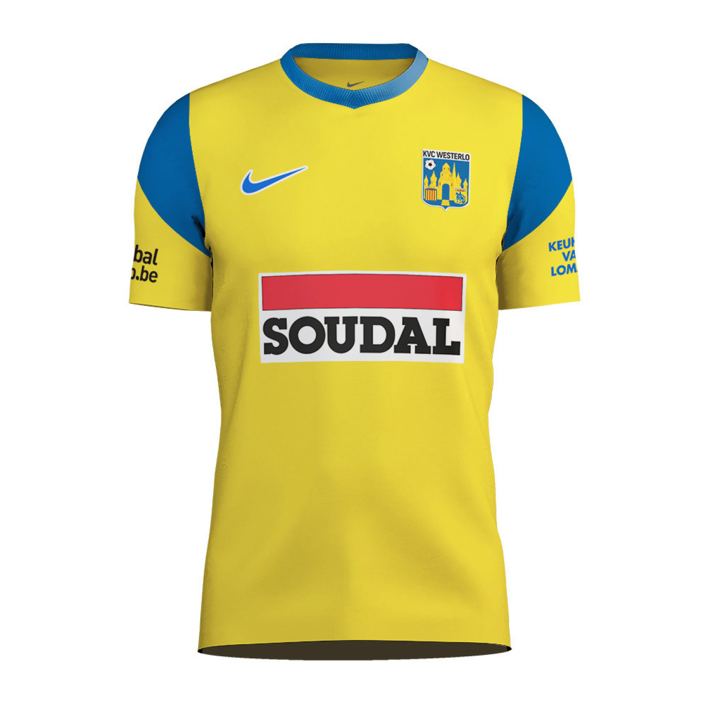 Nike KVC Westerlo Thuisshirt 2023-2024 Kids