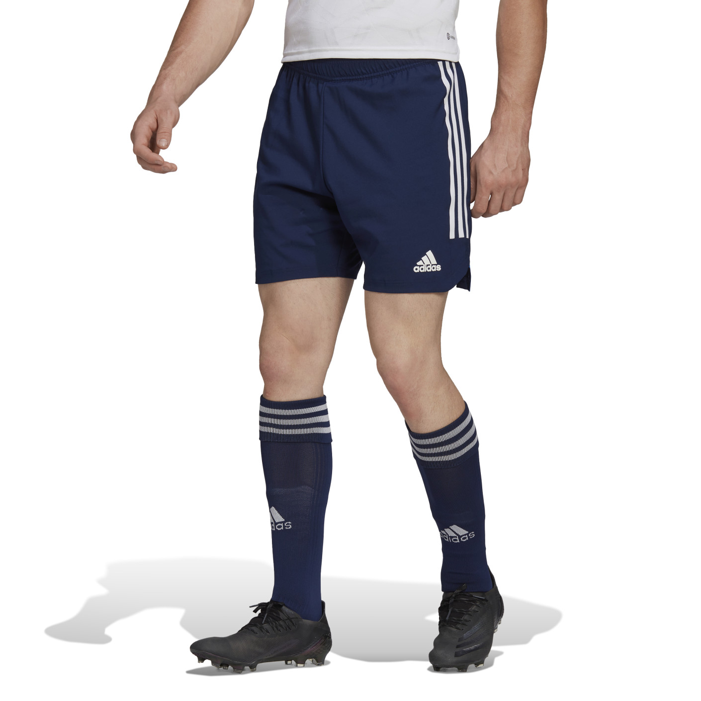 adidas Condivo 22 Match Day Voetbalbroekje Donkerblauw Wit