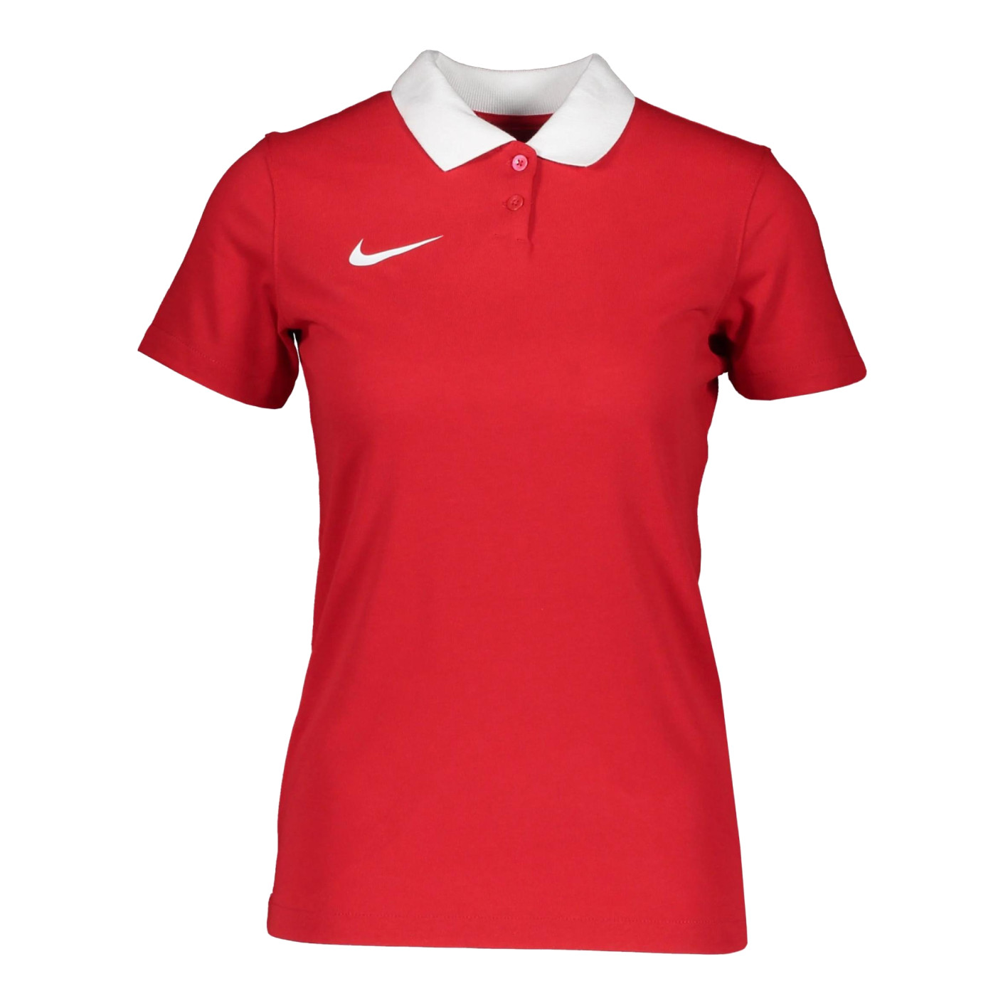 Nike Dri-Fit Park 20 Polo Dames Rood Wit