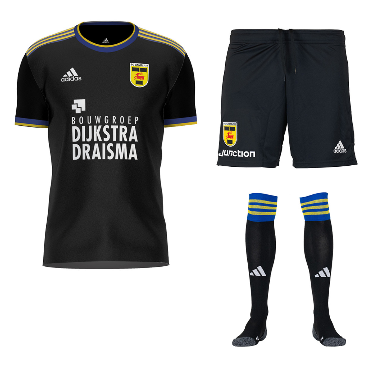 adidas SC Cambuur Uittenue 2023-2024