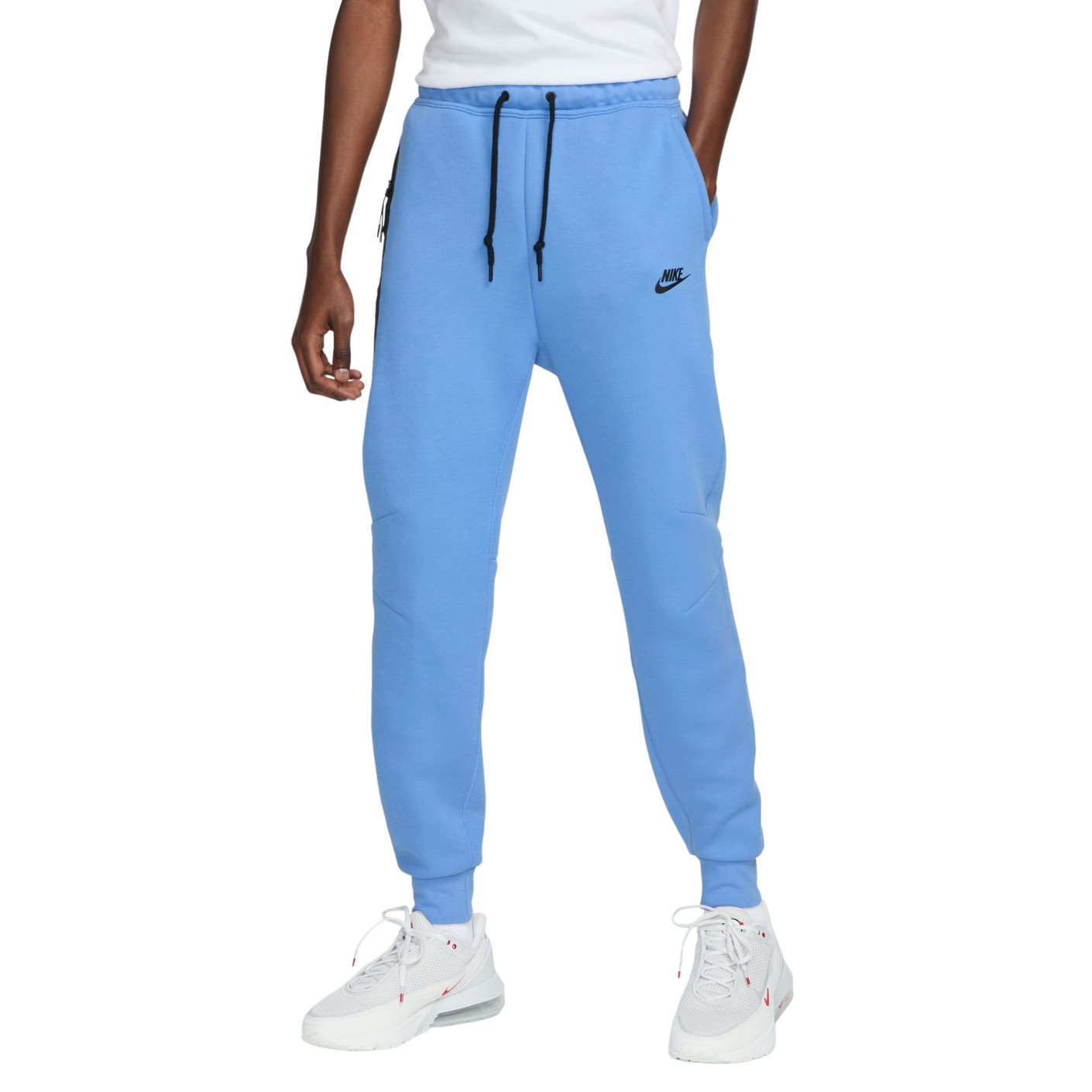 Nike Tech Fleece Sportswear Joggingbroek Blauw Zwart