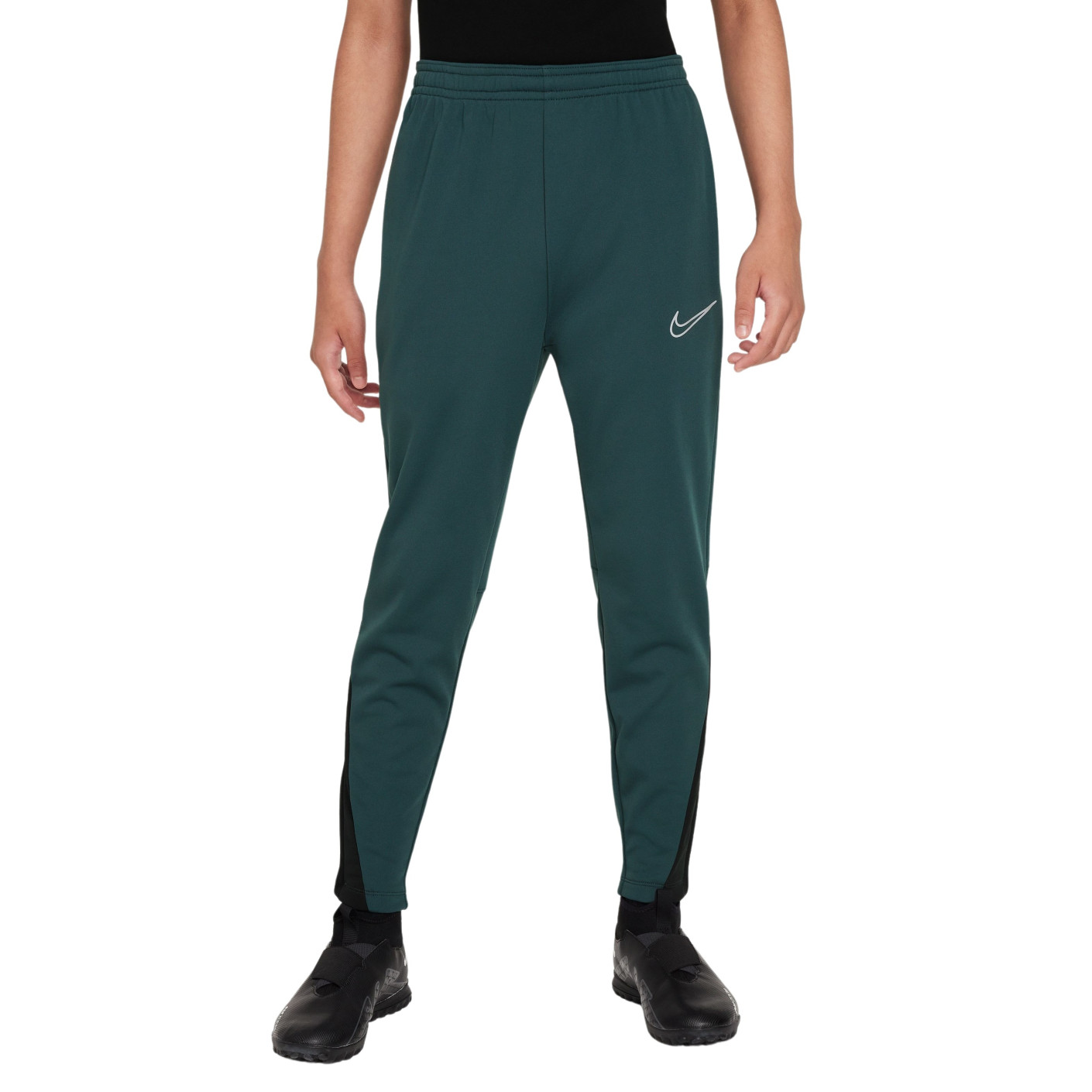 Nike Academy Trainingsbroek Winter Warrior Kids Donkergroen Zwart Wit