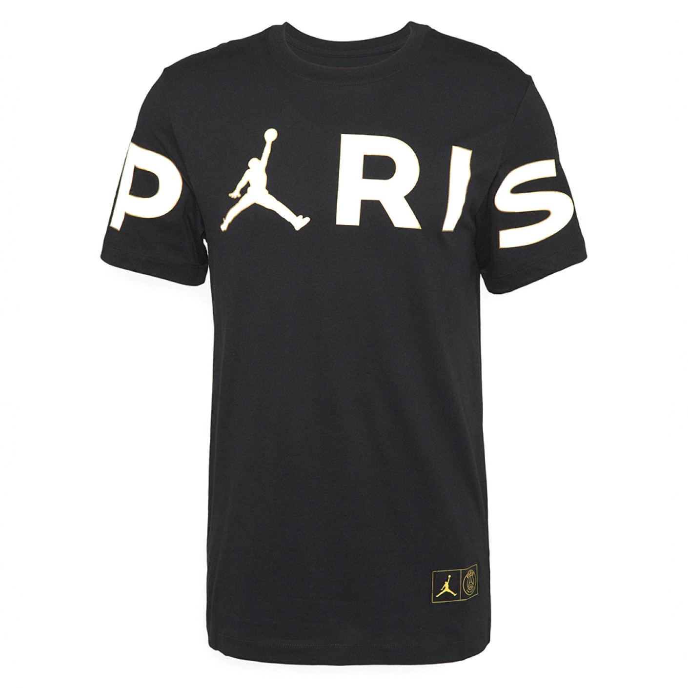 Nike Paris Saint Germain X Jordan T-Shirt Zwart Wit
