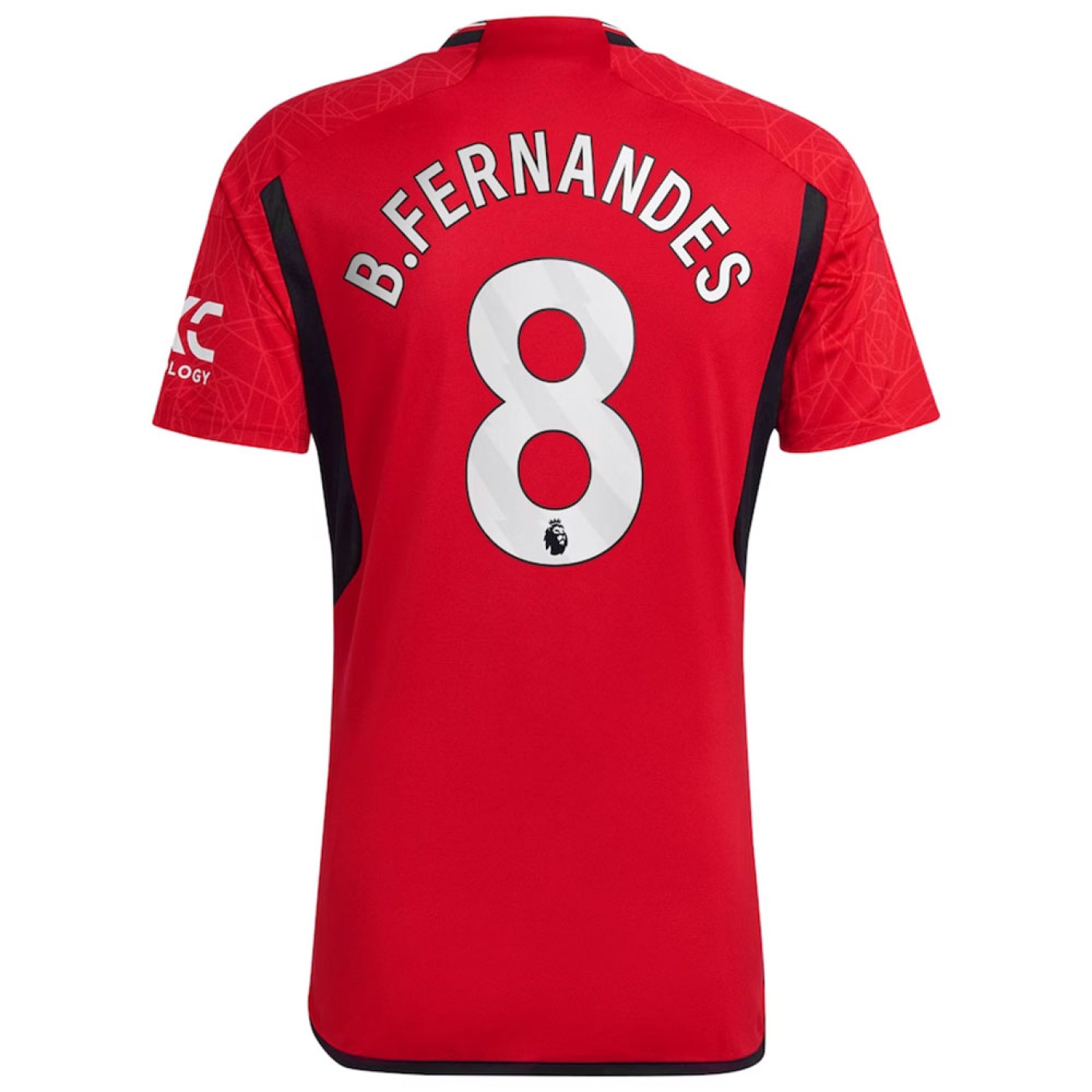 adidas Manchester United B. Fernandes 8 Thuisshirt Authentic 2023-2024