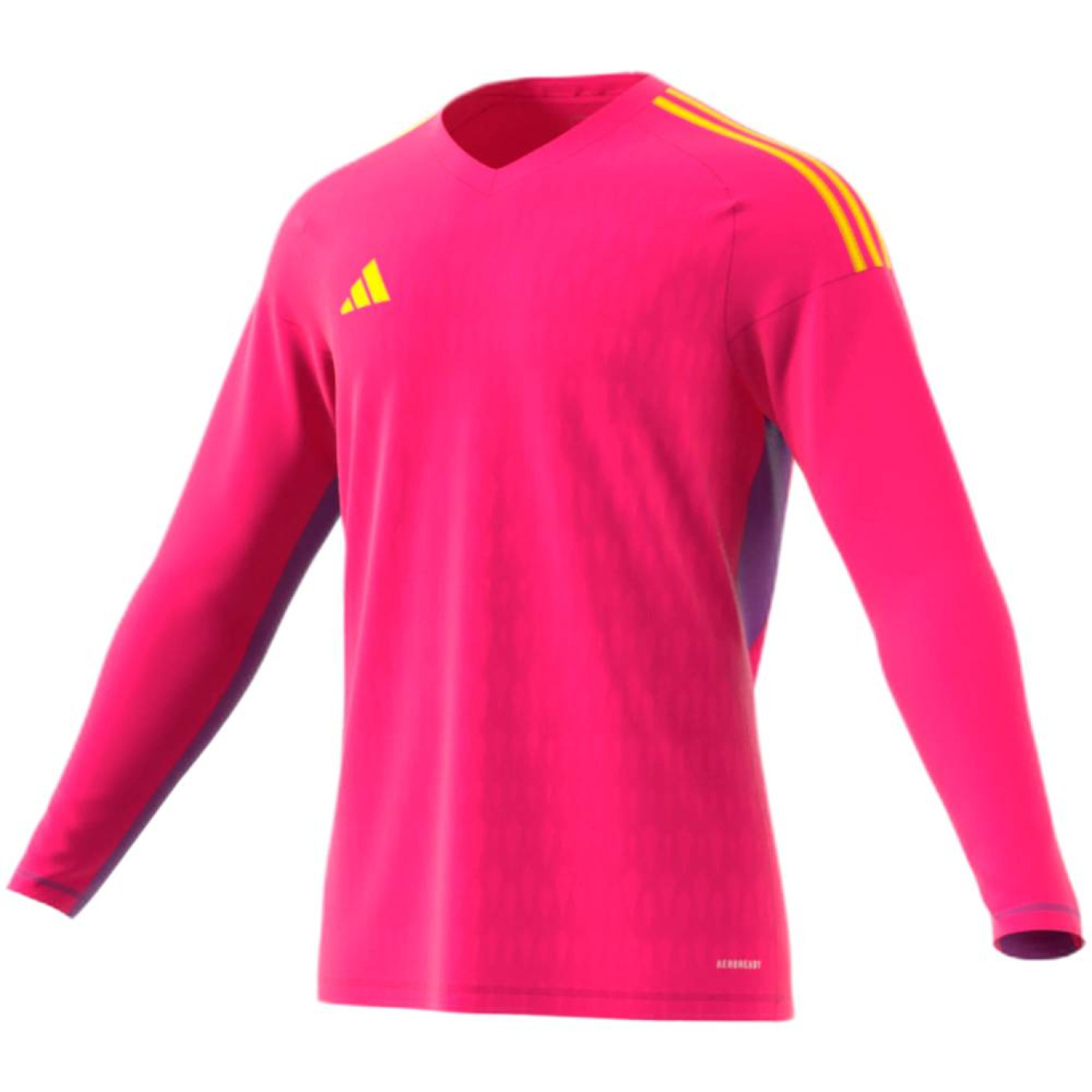 adidas Tiro 23 Competition Keepersshirt Lange Mouwen Roze Geel Paars