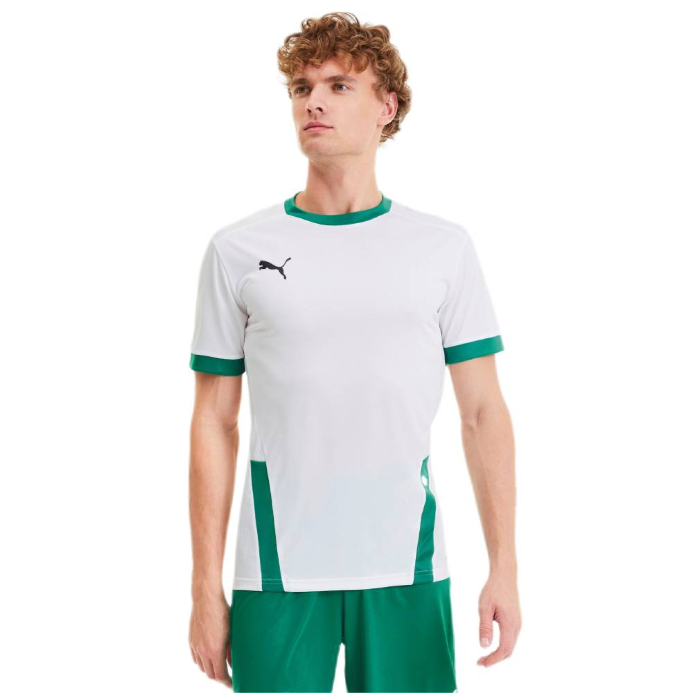 PUMA TeamGoal 23 Training Shirt White Green