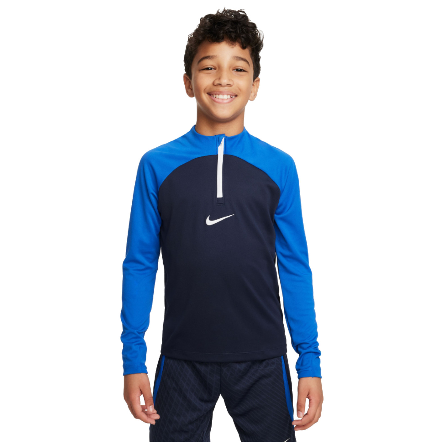 Nike Academy Pro Trainingstrui Kids Donkerblauw Blauw