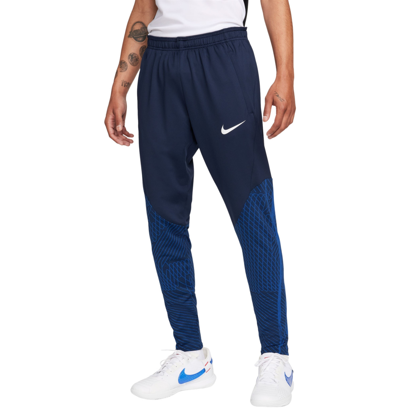 Nike Strike 23 Trainingsbroek Donkerblauw Blauw Wit