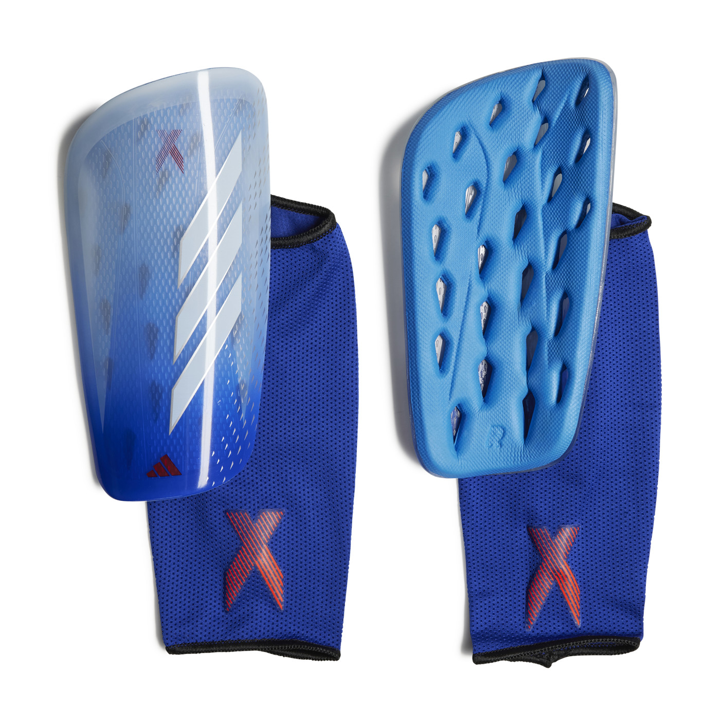 adidas X League Scheenbeschermers Blauw Lichtblauw Wit