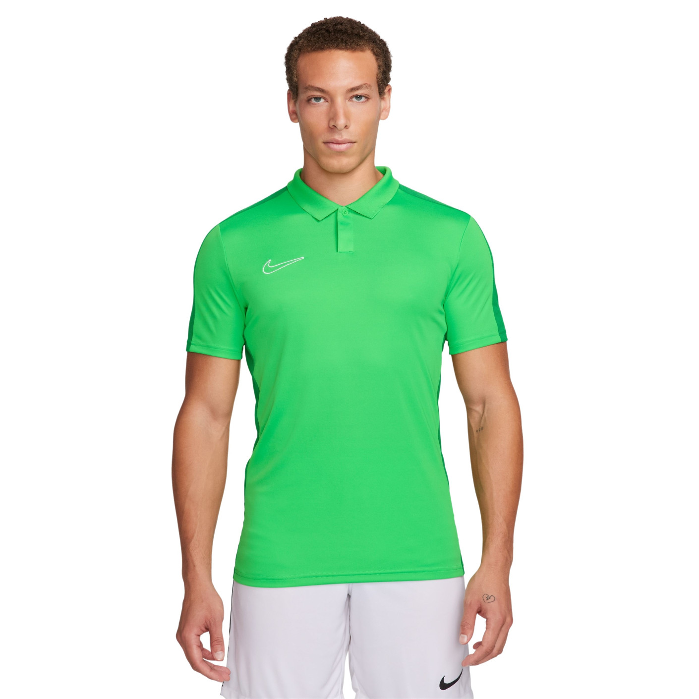 Nike Dri-FIT Academy 23 Polo Groen Wit