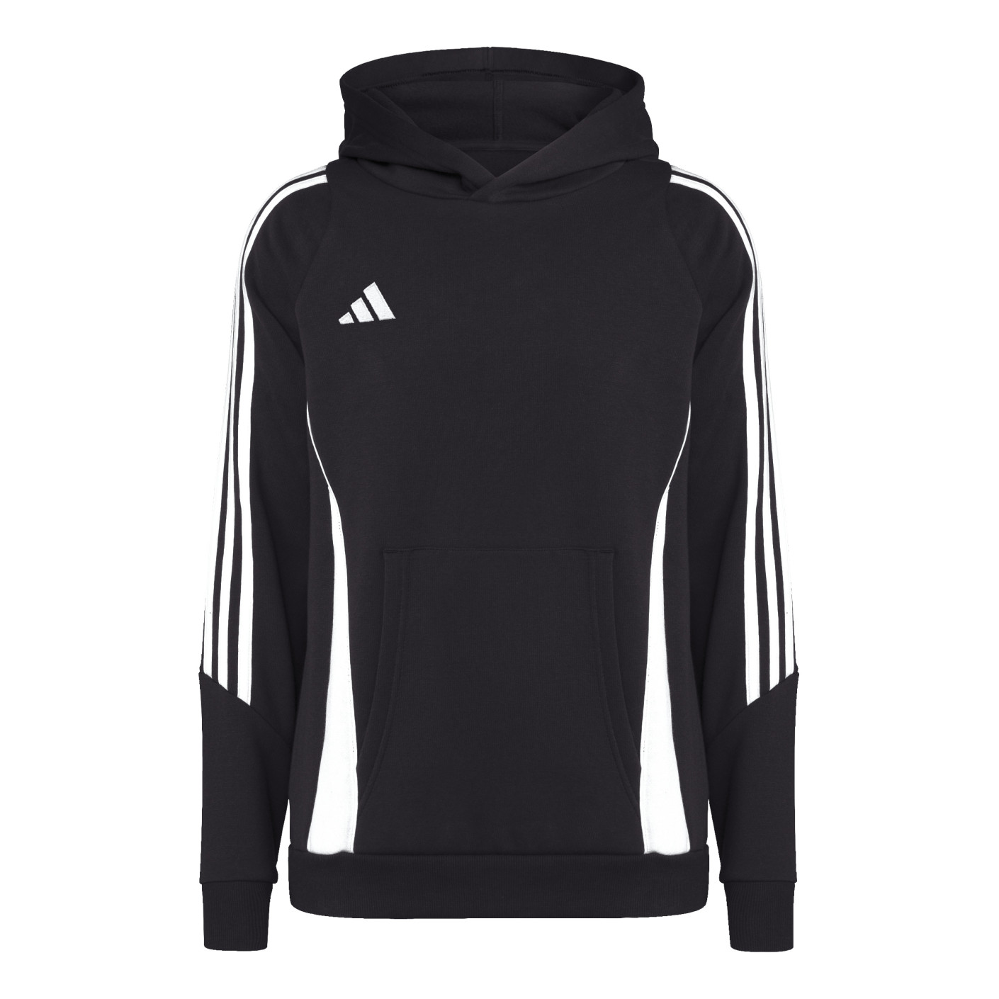 adidas Tiro 24 Sweat Hoodie Kids Zwart Wit