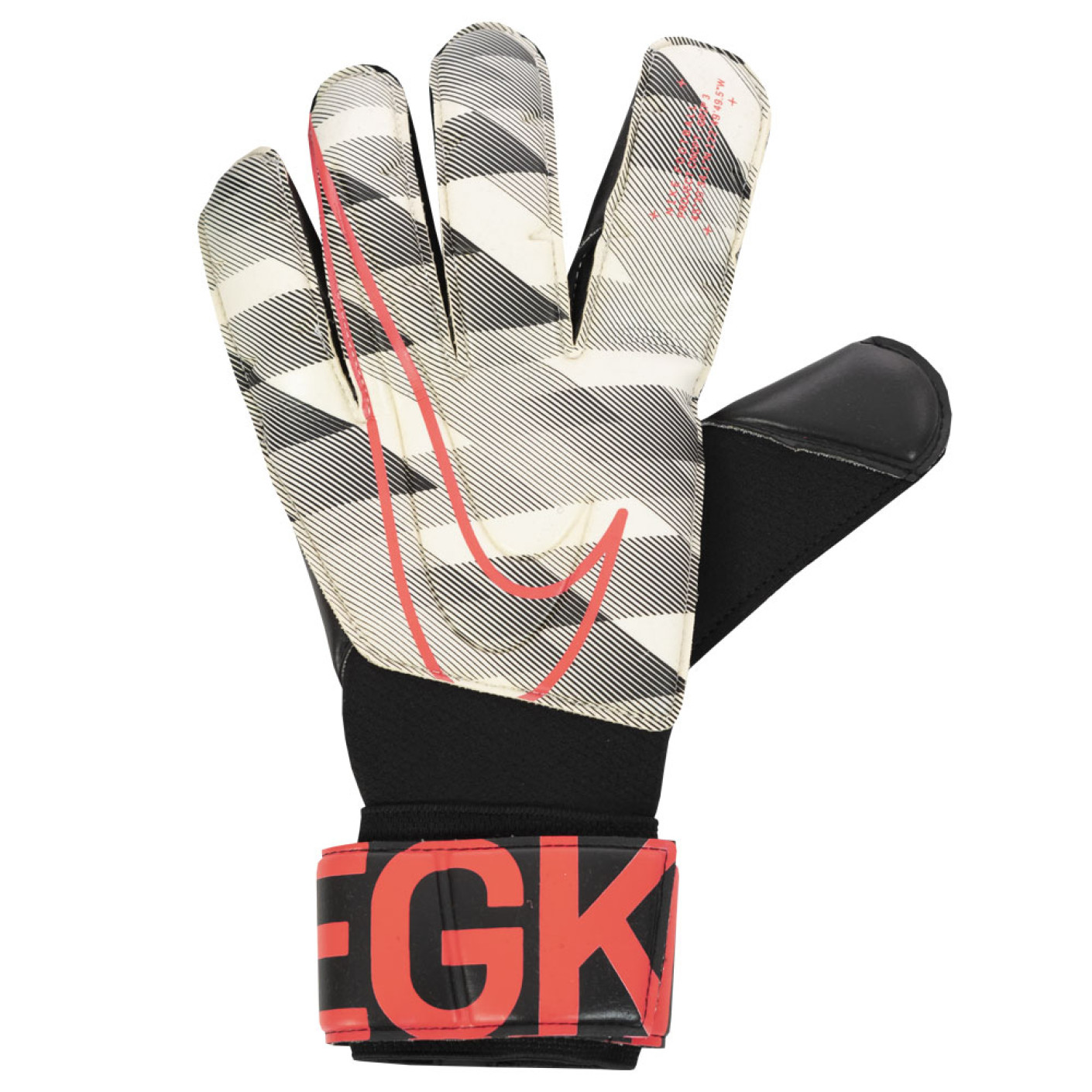 Nike Grip 3 Keepershandschoenen GFX Wit Zwart Rood