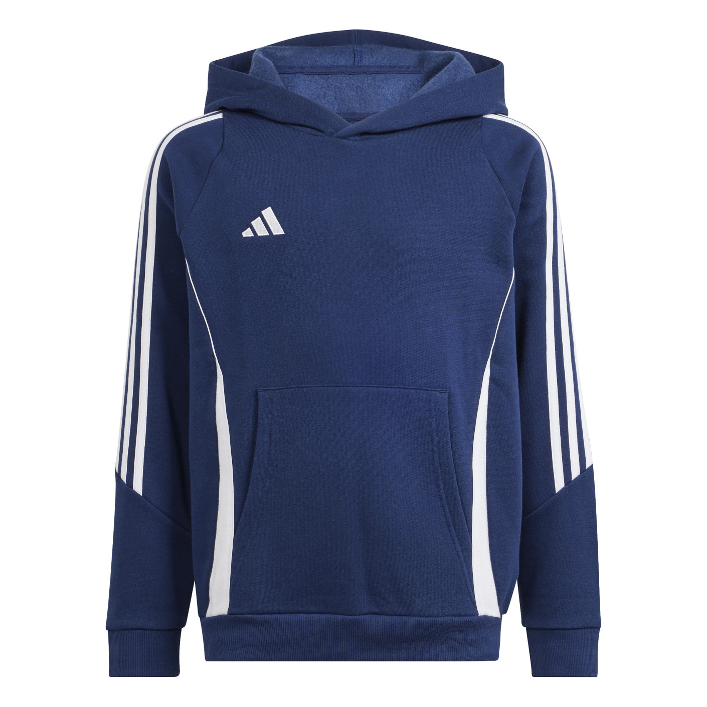 adidas Tiro 24 Hoodie Kids Dark Blue White