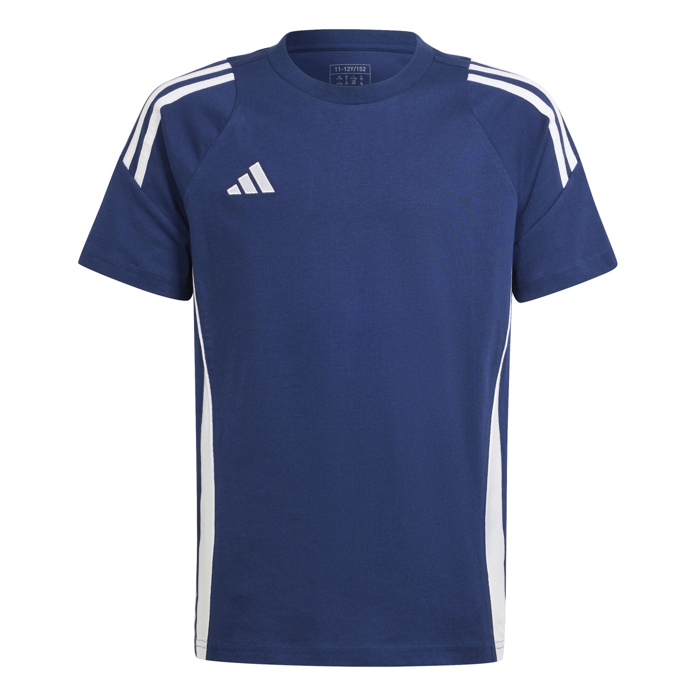 adidas Tiro 24 Sweat T-Shirt Kids Donkerblauw Wit