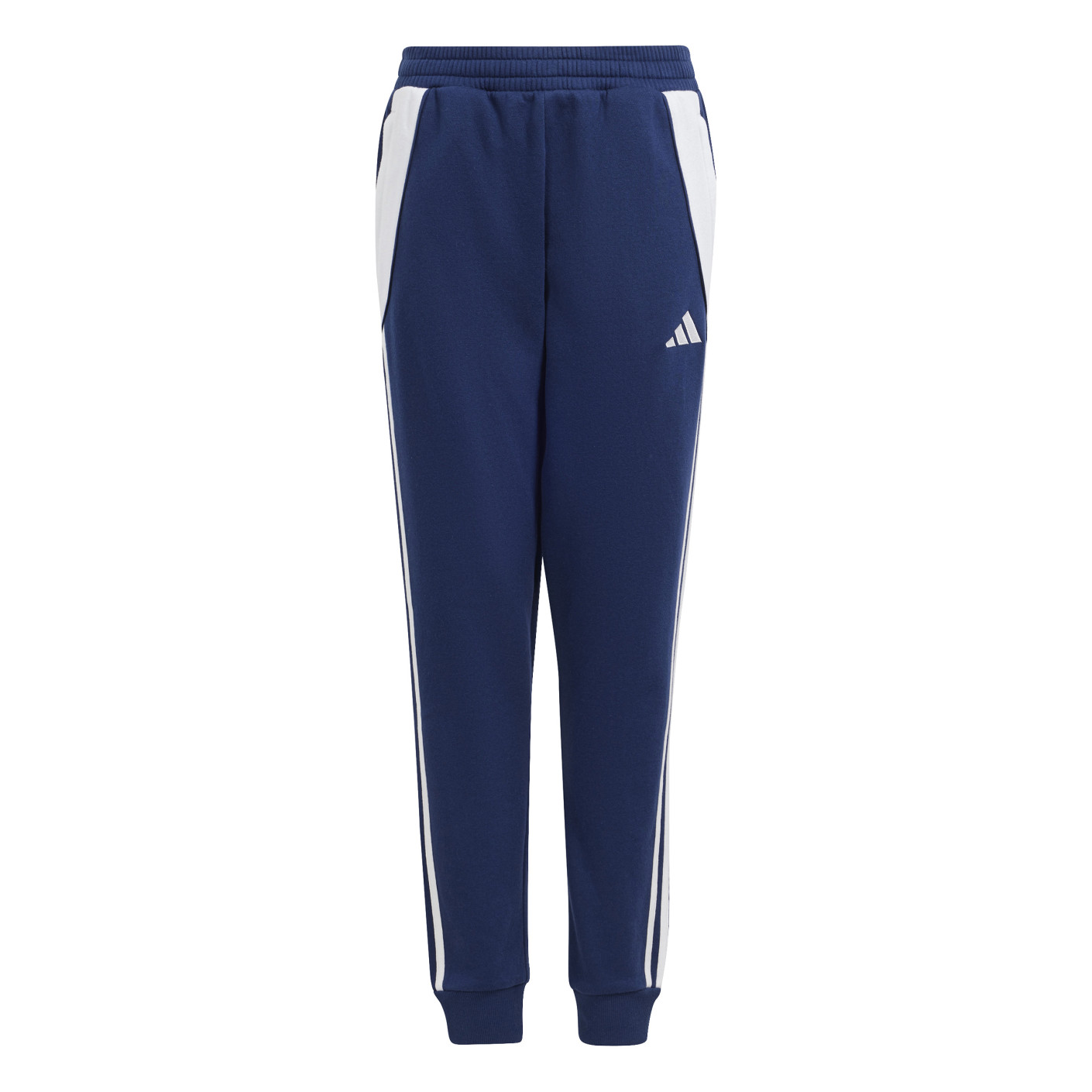 adidas Tiro 24 Sweat Trainingsbroek Kids Donkerblauw Wit