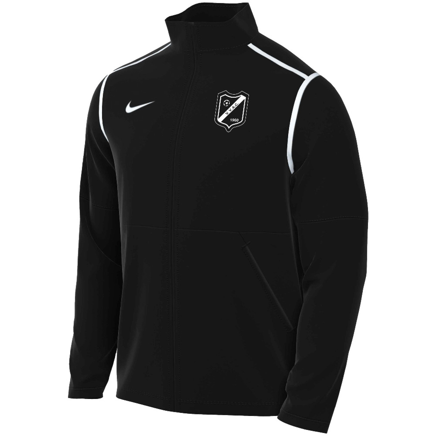 VVAC Trainingsjack Senior Zwart
