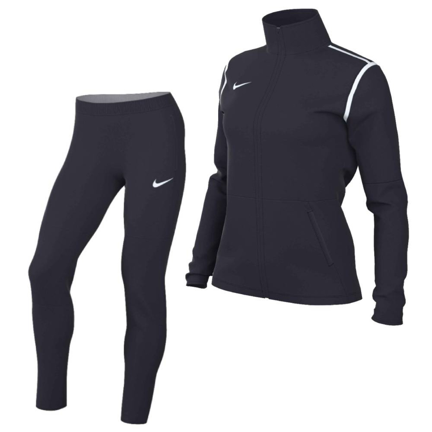 Nike Park 20 Trainingspak Full-Zip Dames Donkerblauw Wit