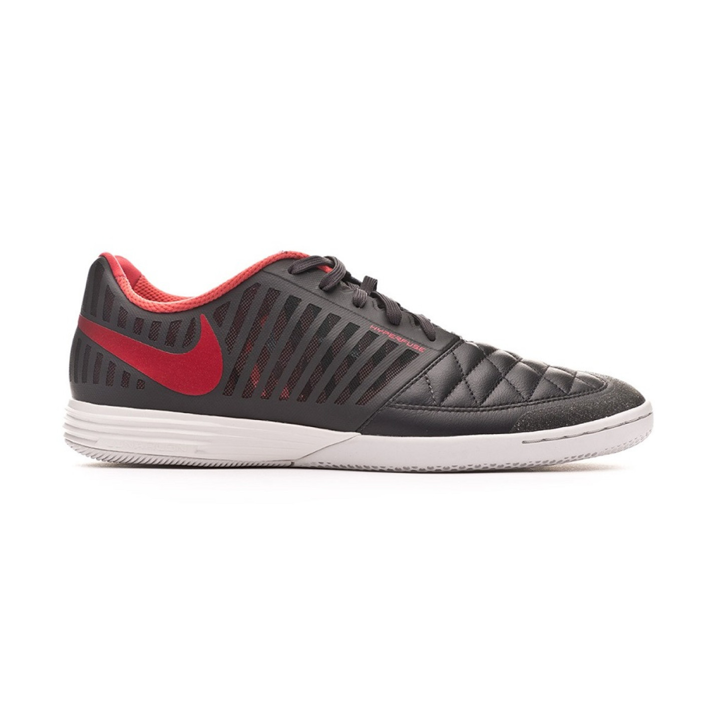 Nike LunarGato II Zaalvoetbalschoenen (IN) Grijs Zwart Rood