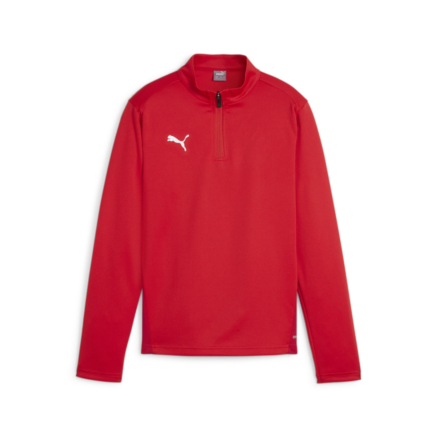 PUMA TeamGoal Training sweater 1/4-Zip Kids Red White