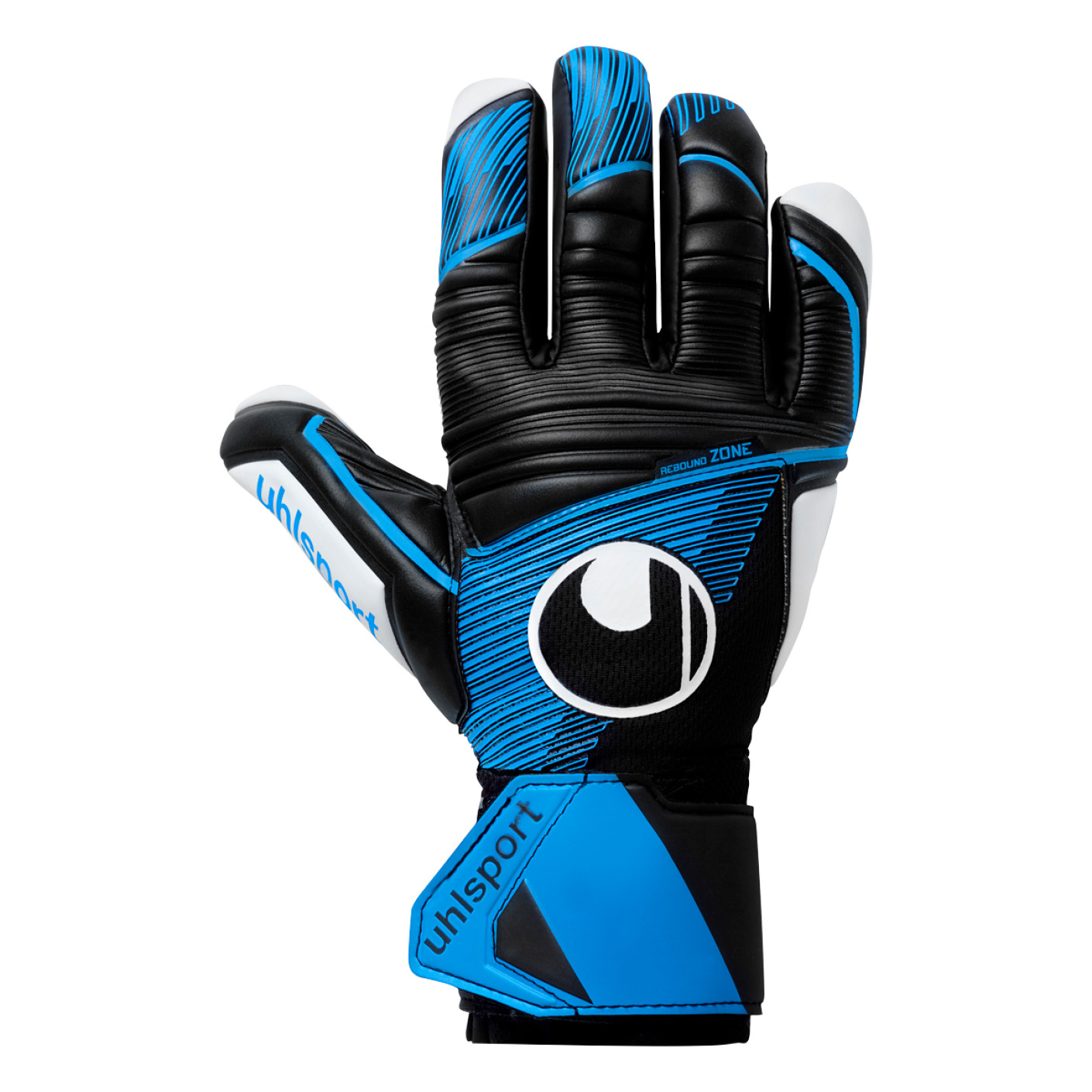 Uhlsport Soft HN Competition Keepershandschoenen Zwart Felblauw Wit