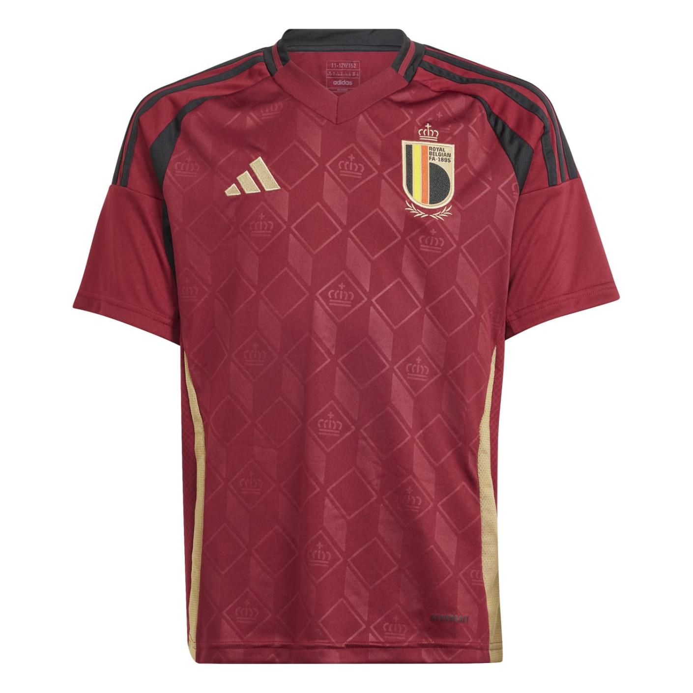 adidas Belgium Home Jersey 2024-2026 Kids