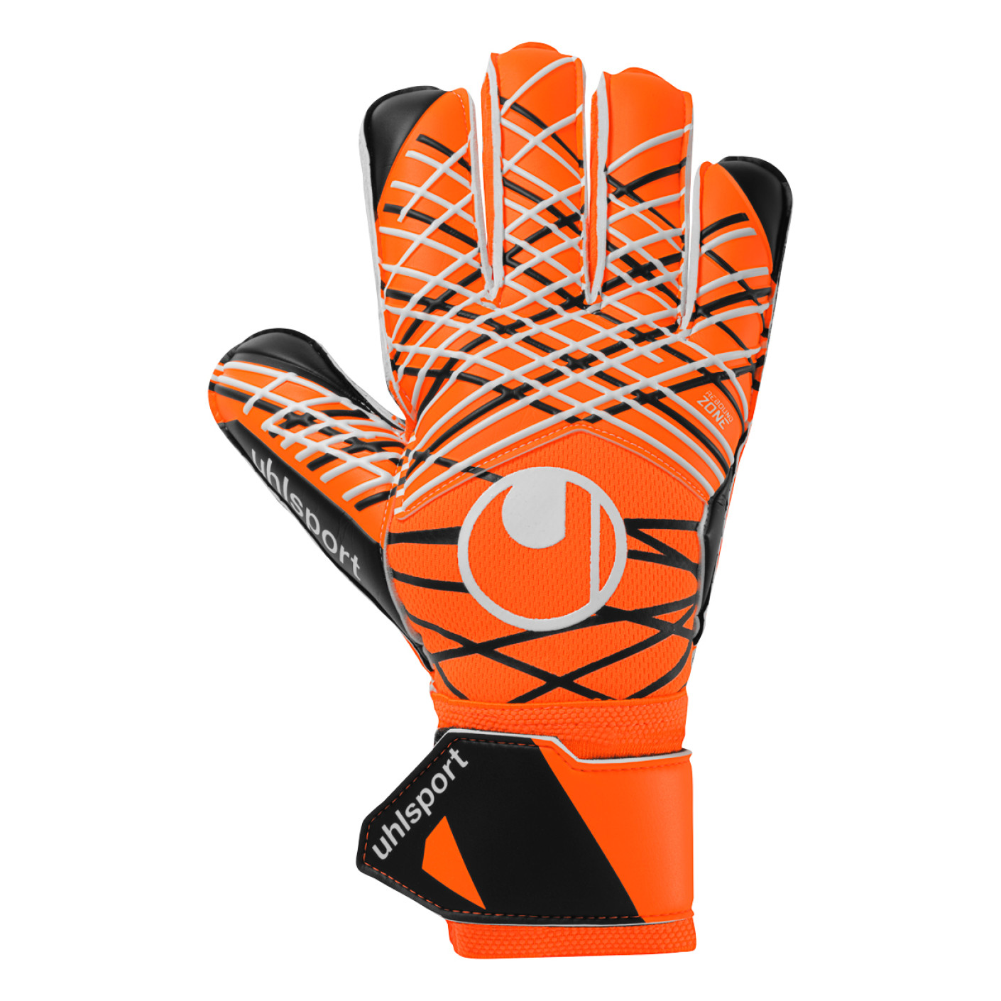 Uhlsport Soft Resist+ Goalkeeper Gloves Orange Black White