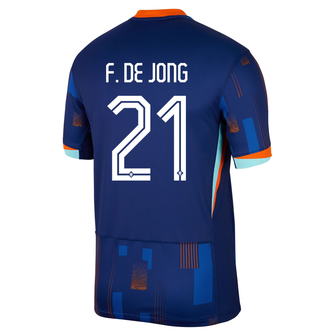 Nike Nederland F. de Jong 21 Uitshirt 2024-2026