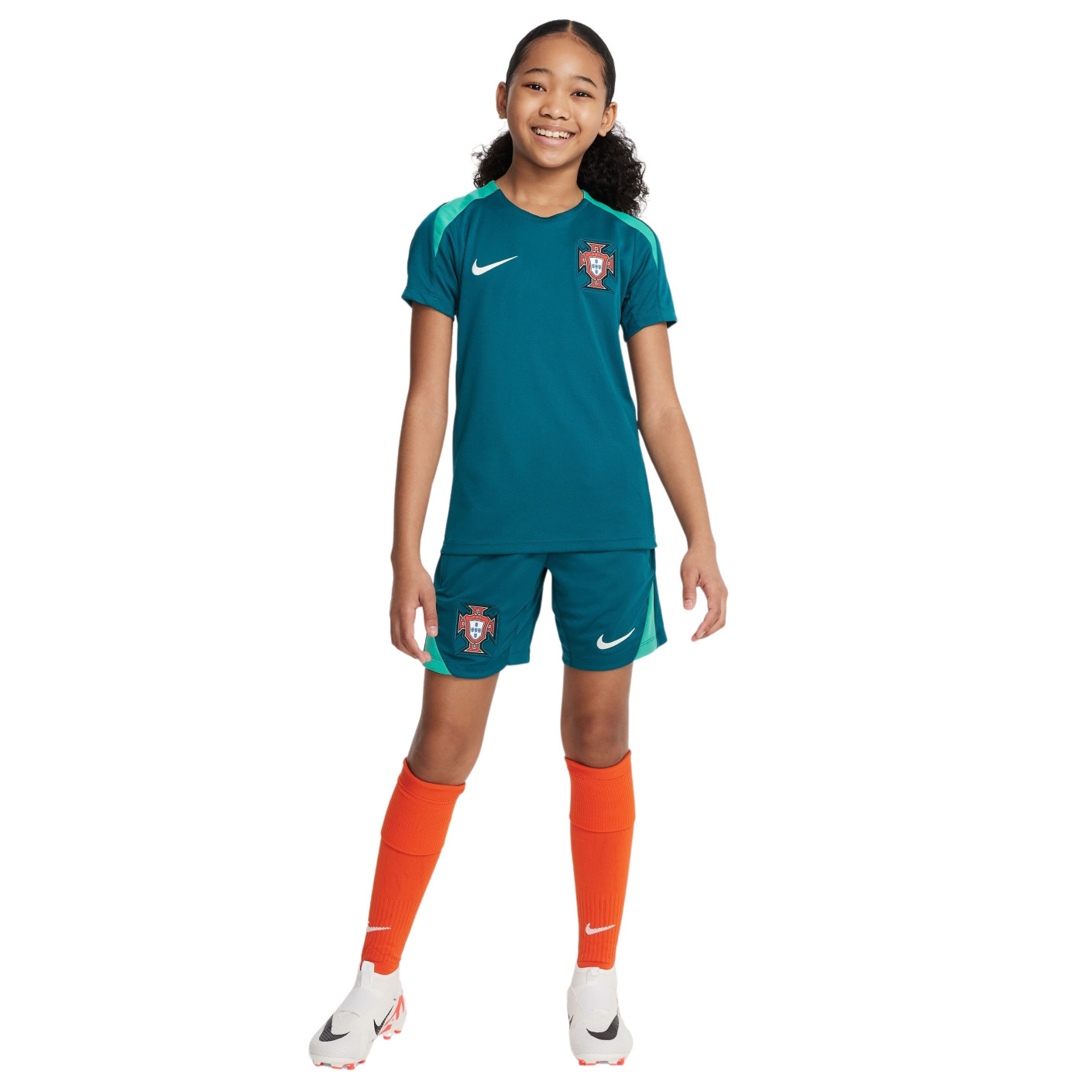 Nike Portugal Strike Trainingsset 2024-2026 Kids Groen Lichtgroen