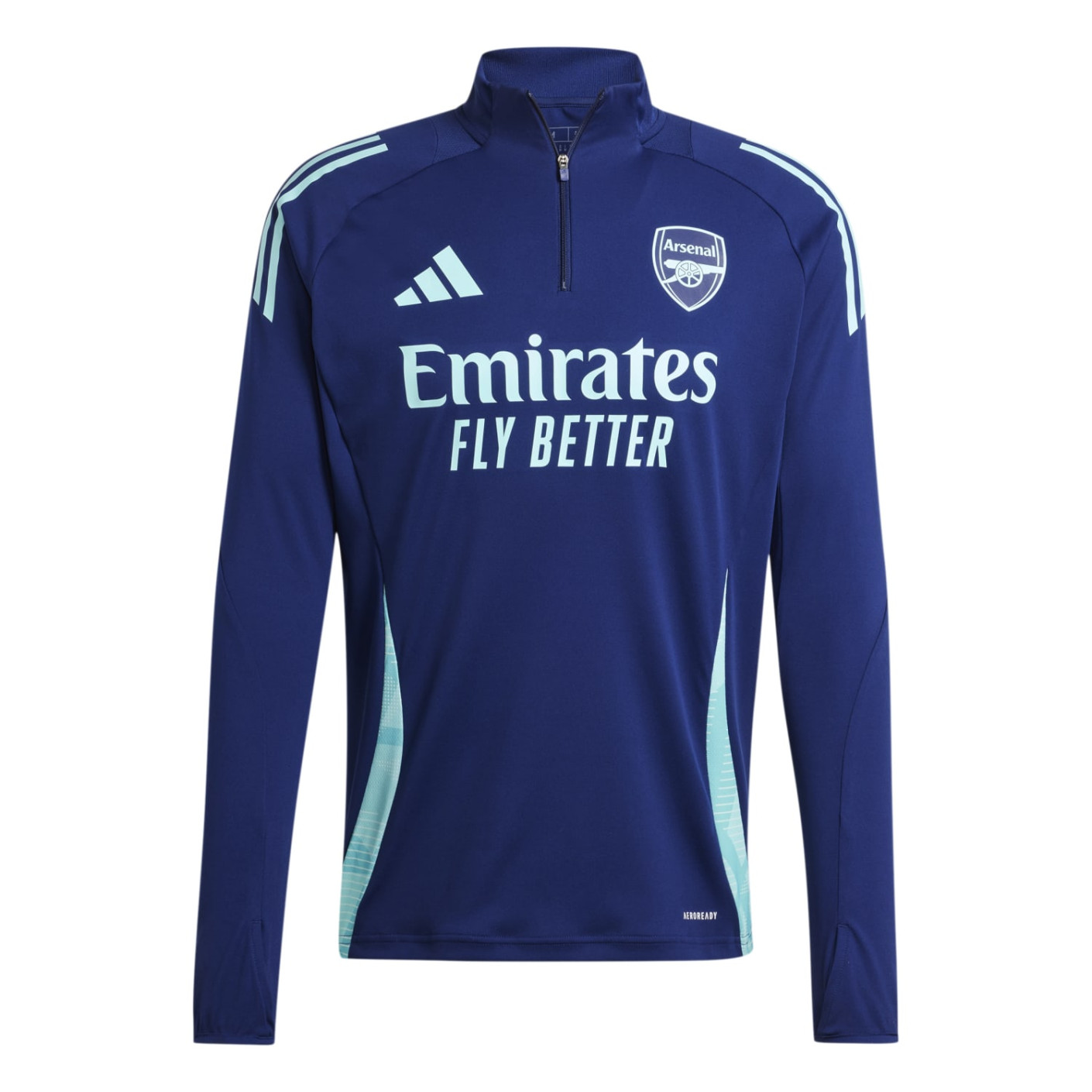 adidas Arsenal Training sweater 1/4-Zip 2024-2025 Dark Blue Light