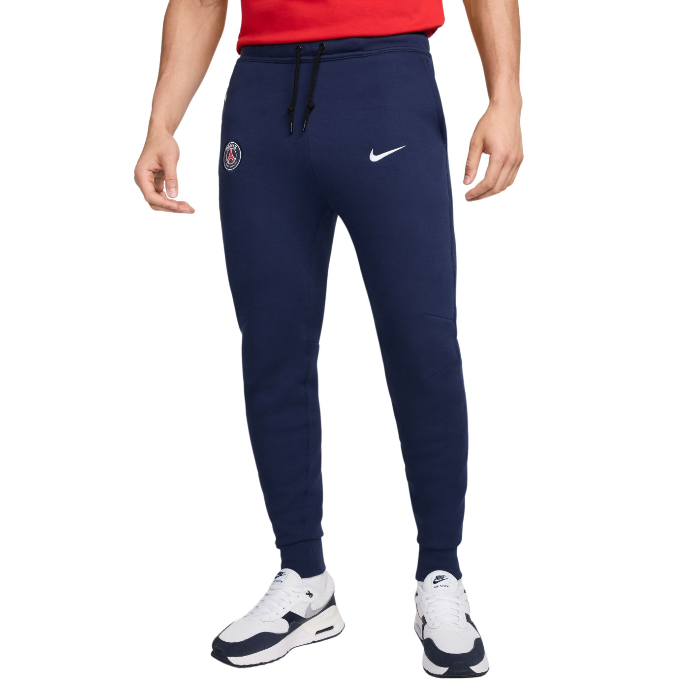 Nike Paris Saint Germain Tech Fleece Jogger 2024-2025 Dark Blue White