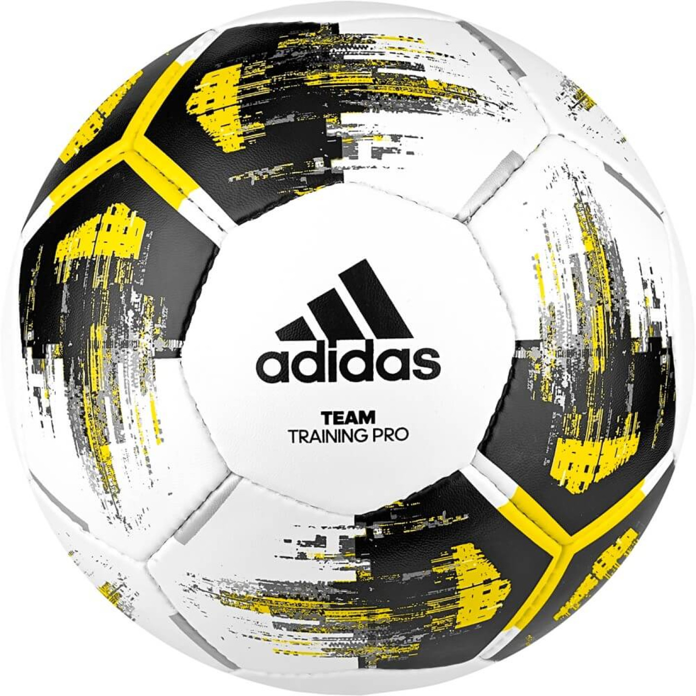 adidas Team Training Voetbal 4 White Solar Yellow Black