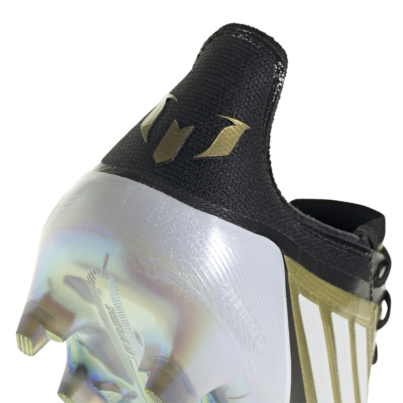 adidas F50 Messi Elite Gras Football Shoes (FG) Gold Black White