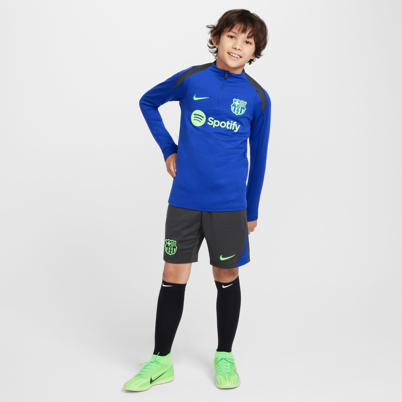 Nike FC Barcelona Strike Training sweater 1/4-Zip 2024-2025 Kids