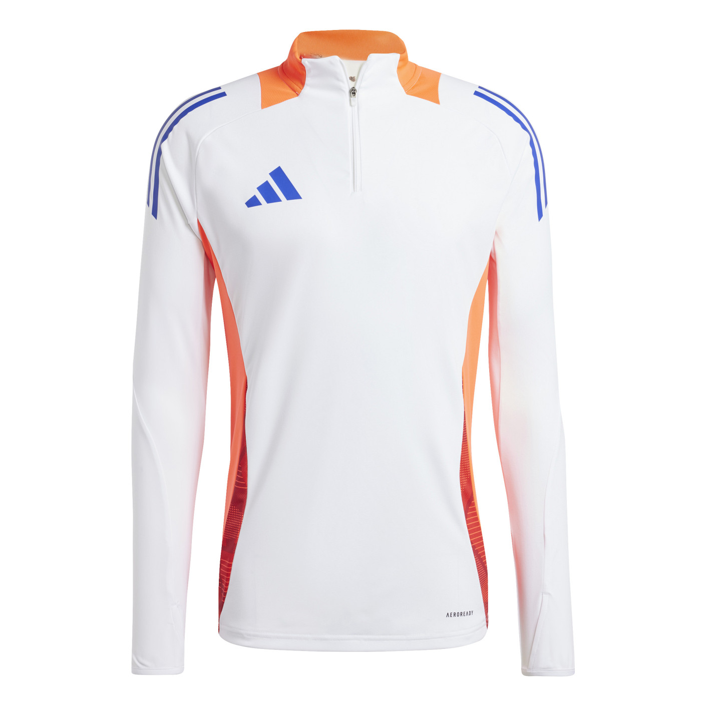 adidas Tiro 24 Competition Training sweater 1/4-Zip White Red Blue