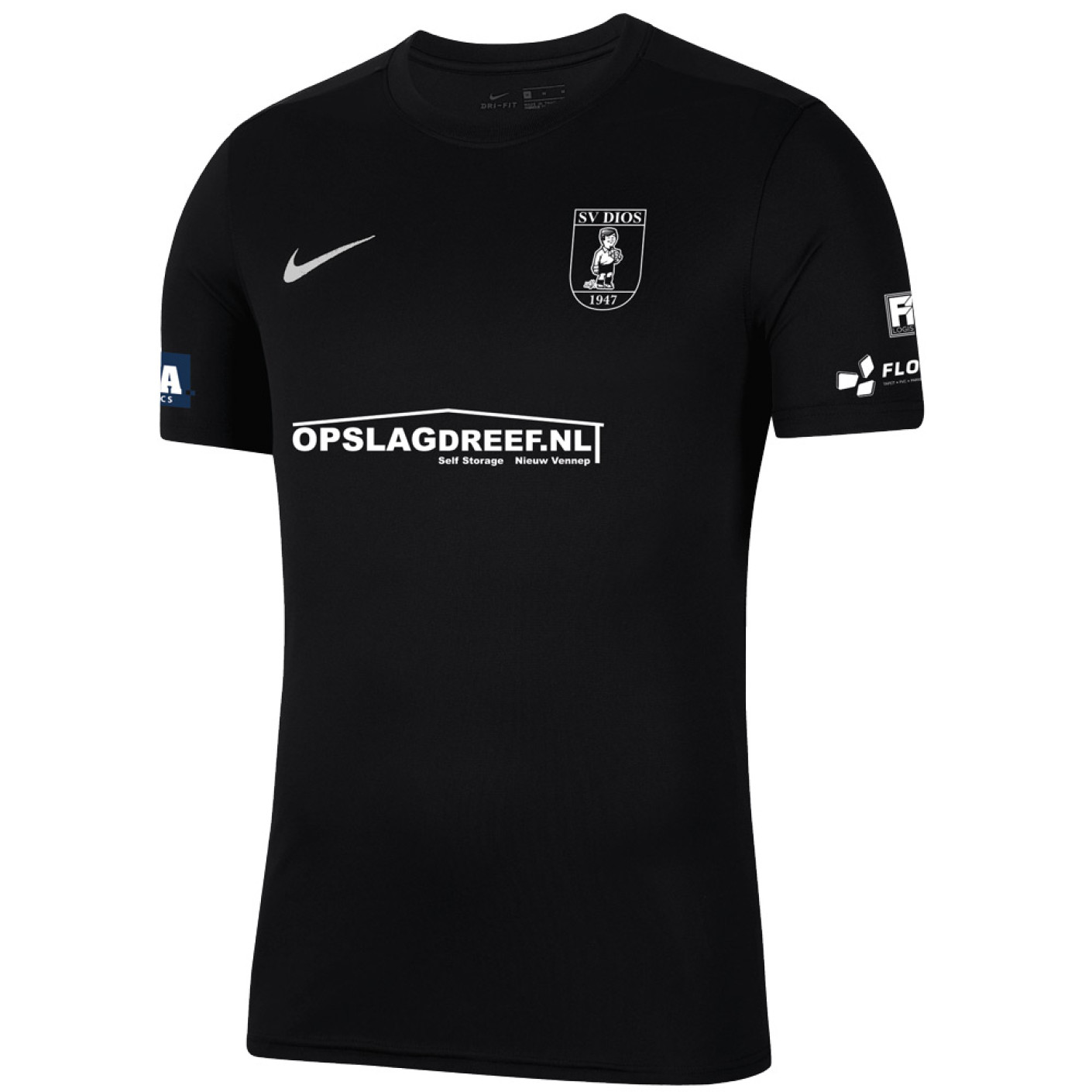 SV DIOS Keepersshirt Korte Mouwen Zwart Senior