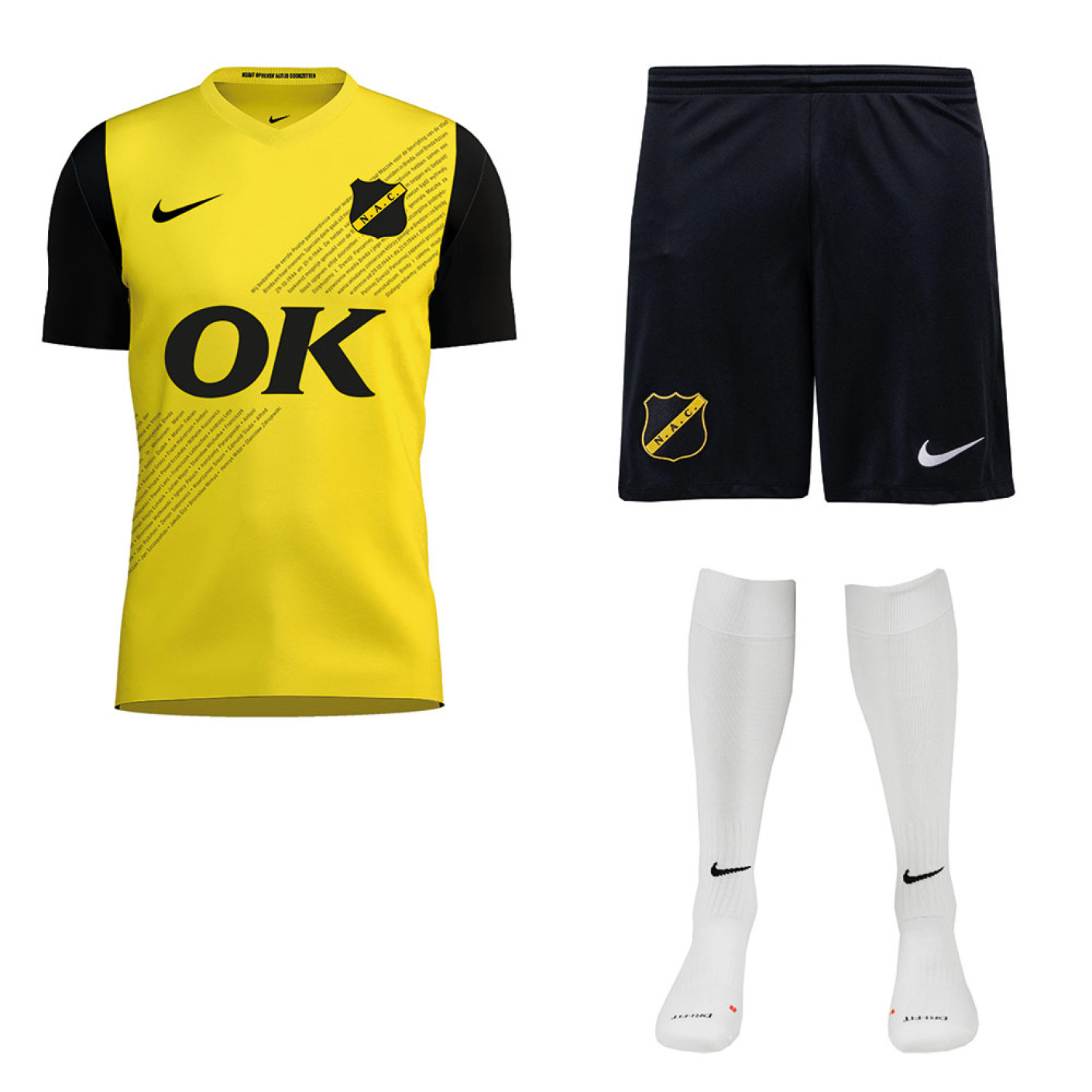 Nike NAC Breda Home Kit 2024-2025