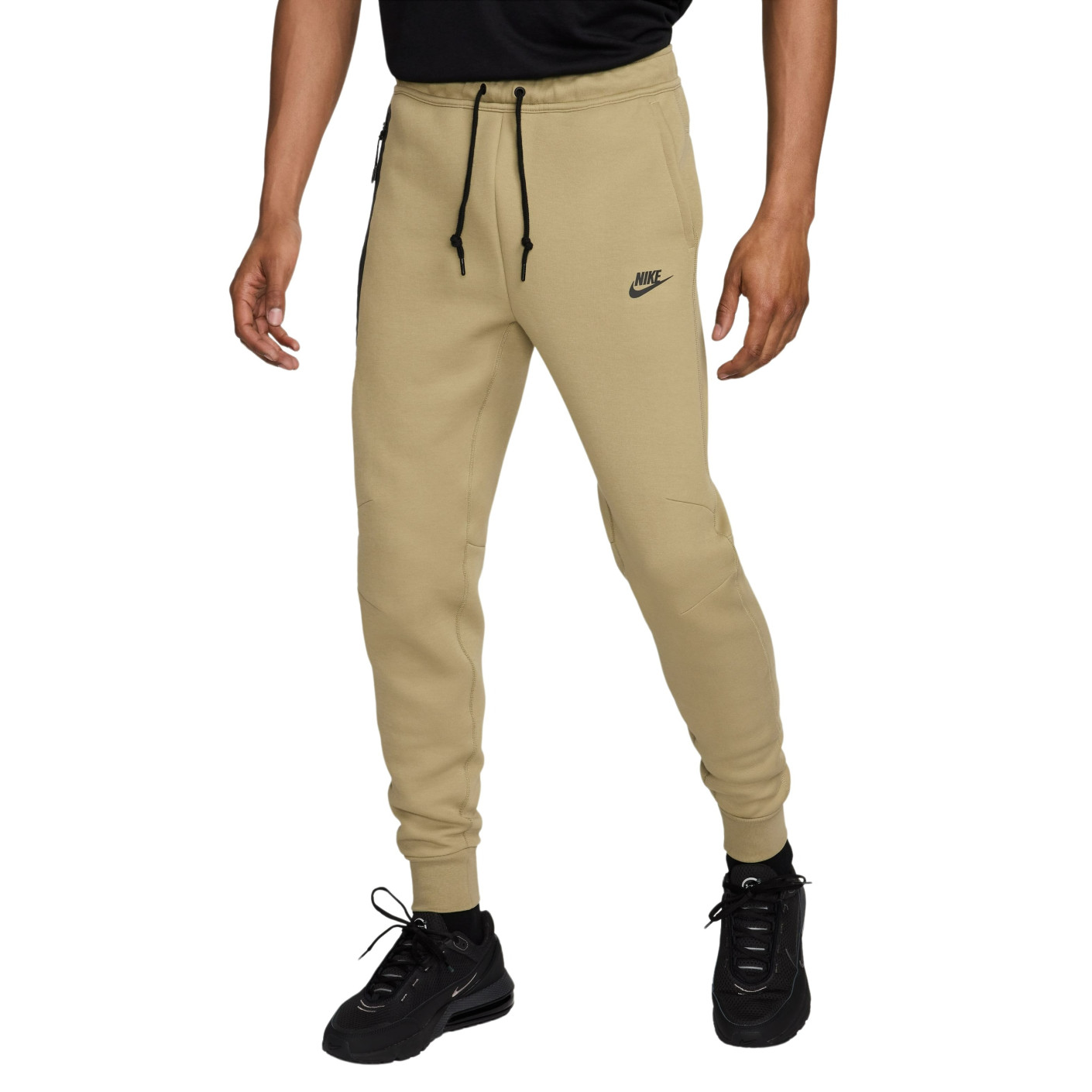 Nike Tech Fleece Sportswear Joggingbroek Olijfgroen Zwart