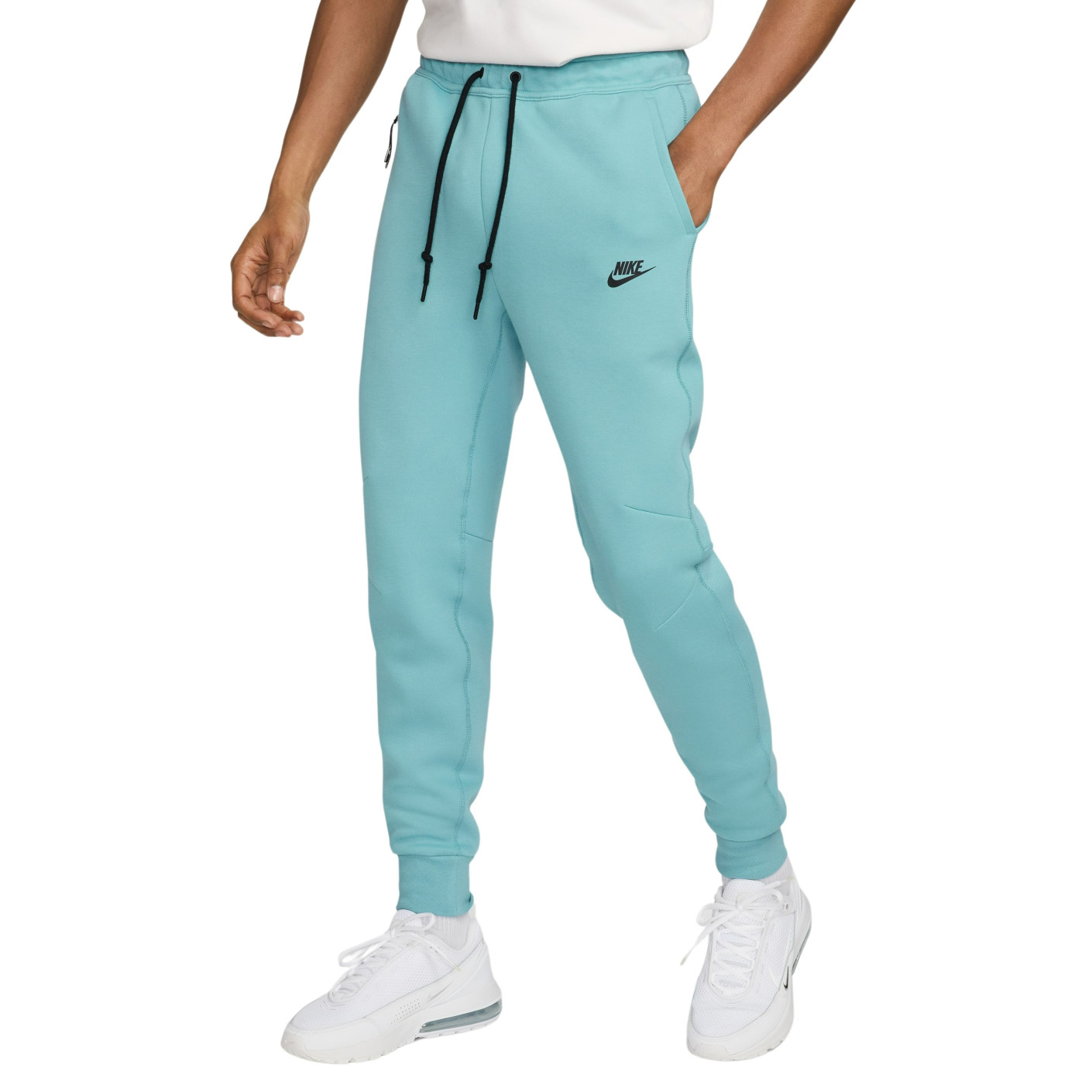 Nike Tech Fleece Sportswear Joggingbroek Turquoise Zwart