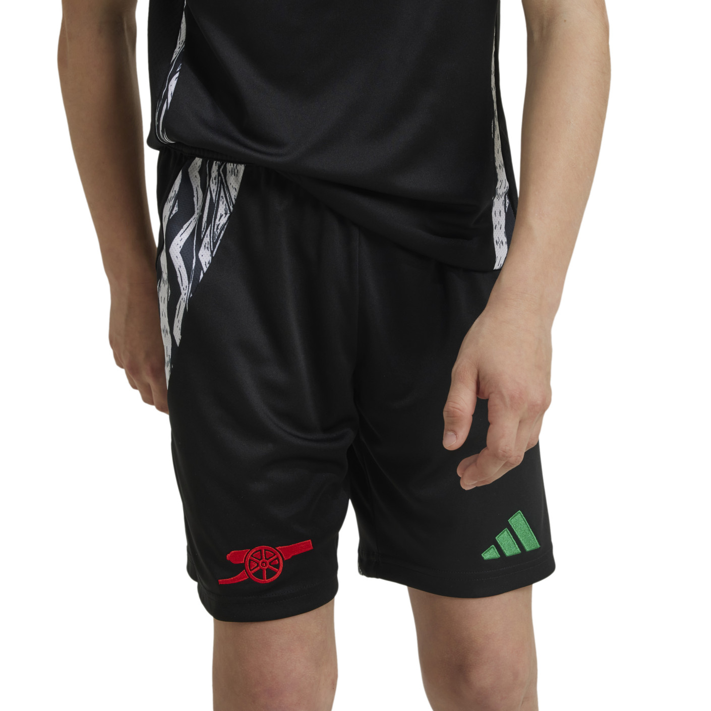 kids arsenal away shorts