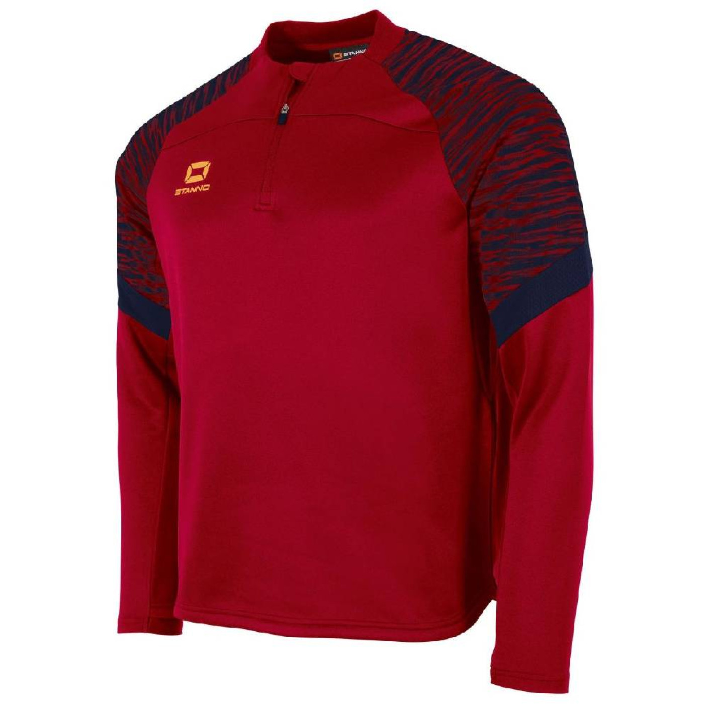 Stanno Bolt Training sweater 1/4-Zip Red Dark Blue
