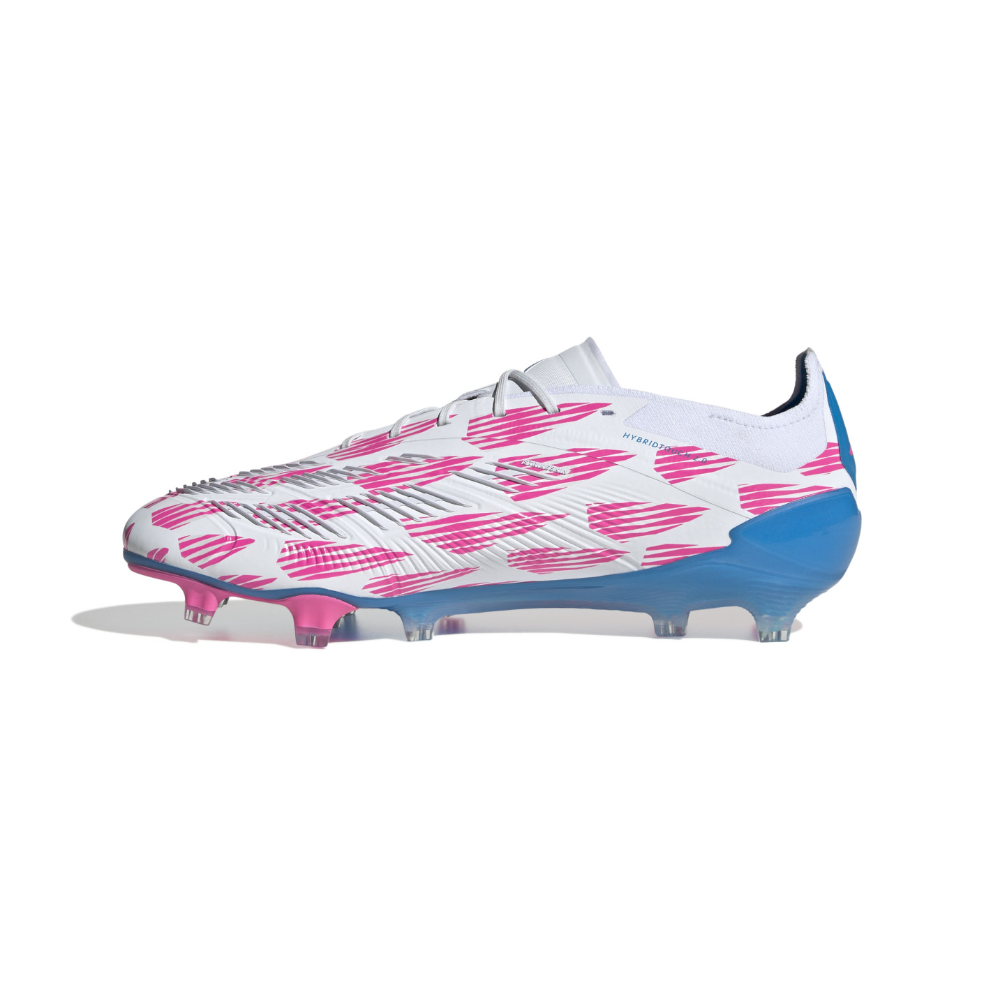 adidas Predator Elite Gras Voetbalschoenen (FG) Wit Roze Blauw