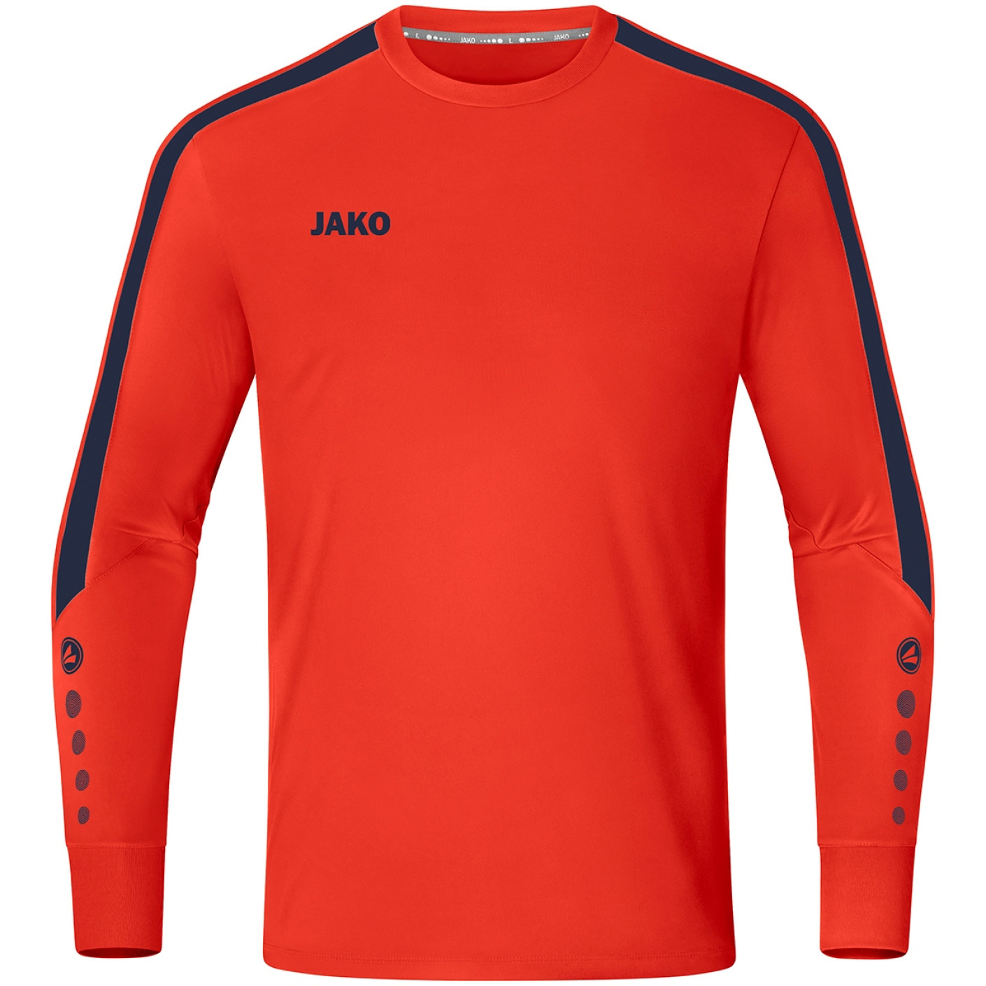 JAKO Power Keeper Shirt Kids Orange Dark Blue