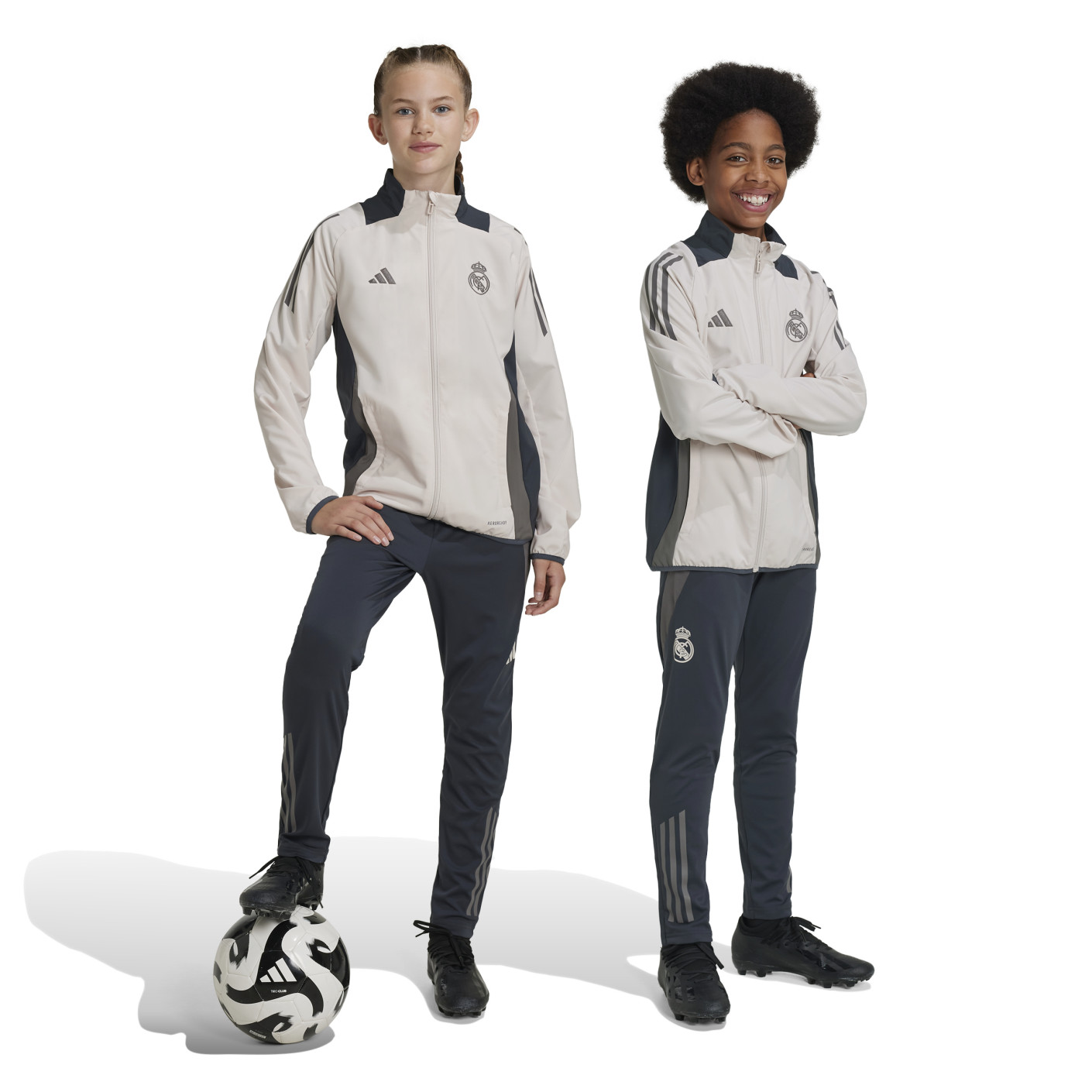 adidas Real Madrid Presentation Tracksuit Full-Zip European 2024
