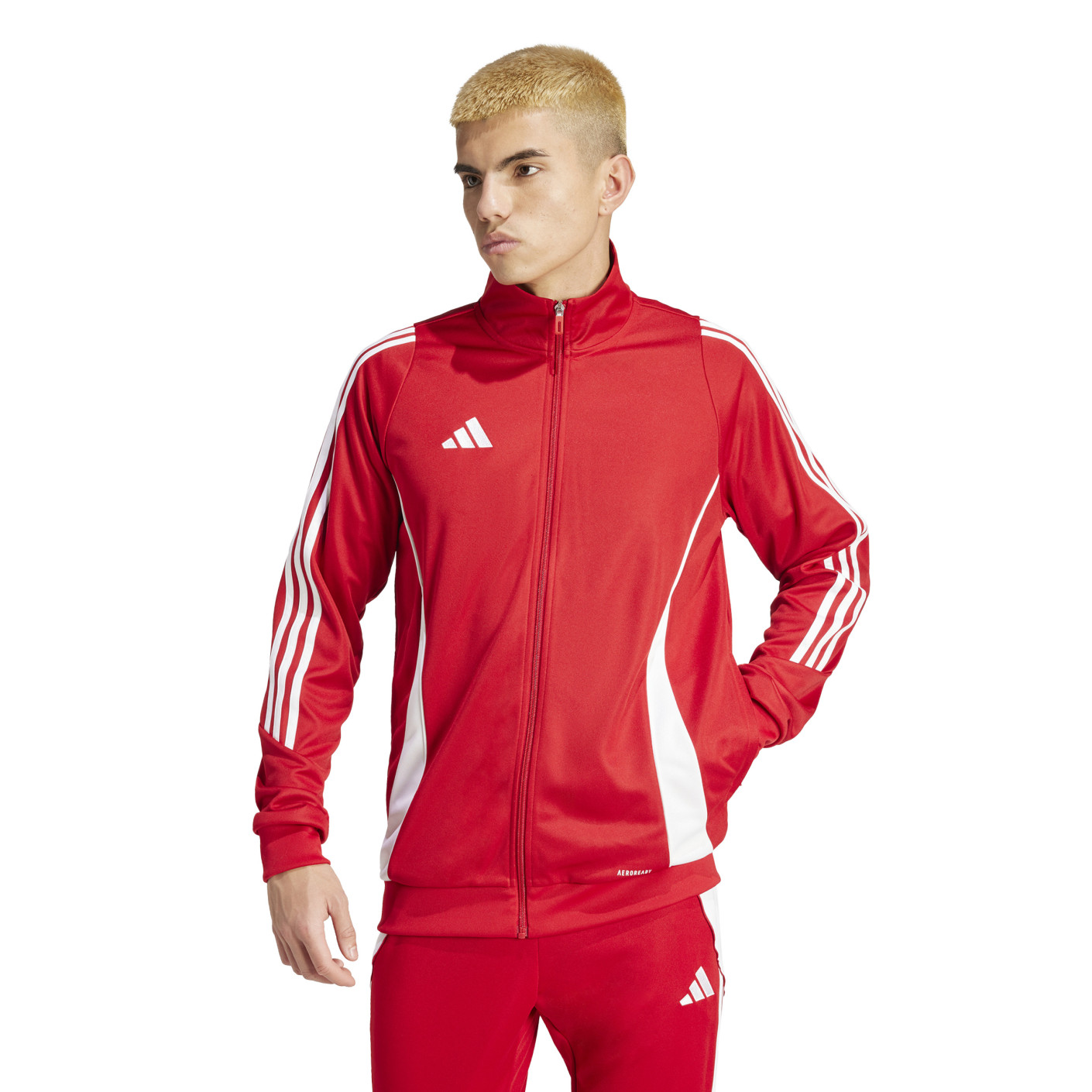 adidas Tiro 24 Training Jacket Red White