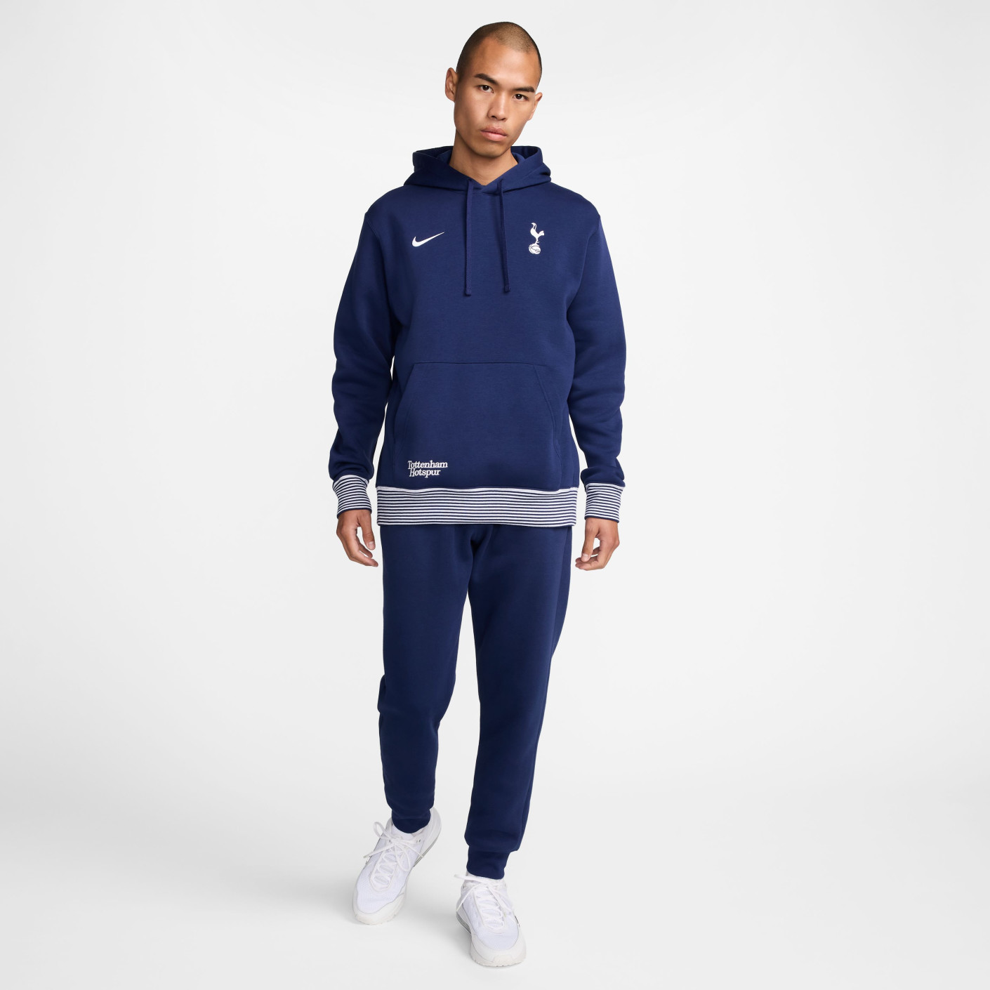 Pull à Capuche Tottenham Hotspur Officiel - Polaire Garçon Blason Club Football