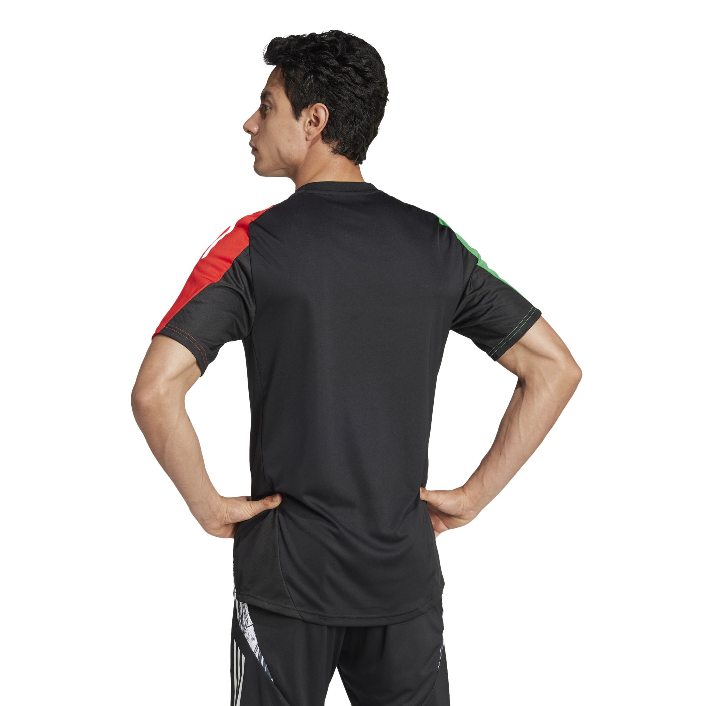 adidas Arsenal European Training Shirt 2024-2025 Black Red Green