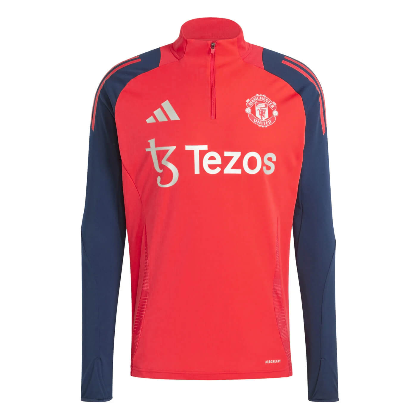 adidas Manchester United Training sweater 1/4-Zip 2024-2025 Red